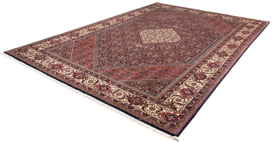 Image of morgenland Orientteppich »Perser - Bidjar - 348 x 243 cm - braun«, rechteckig, 15 mm Höhe, Wohnzimmer, Handgeknüpft, Einzelstück mit Zertifikat bei Ackermann Versand Schweiz
