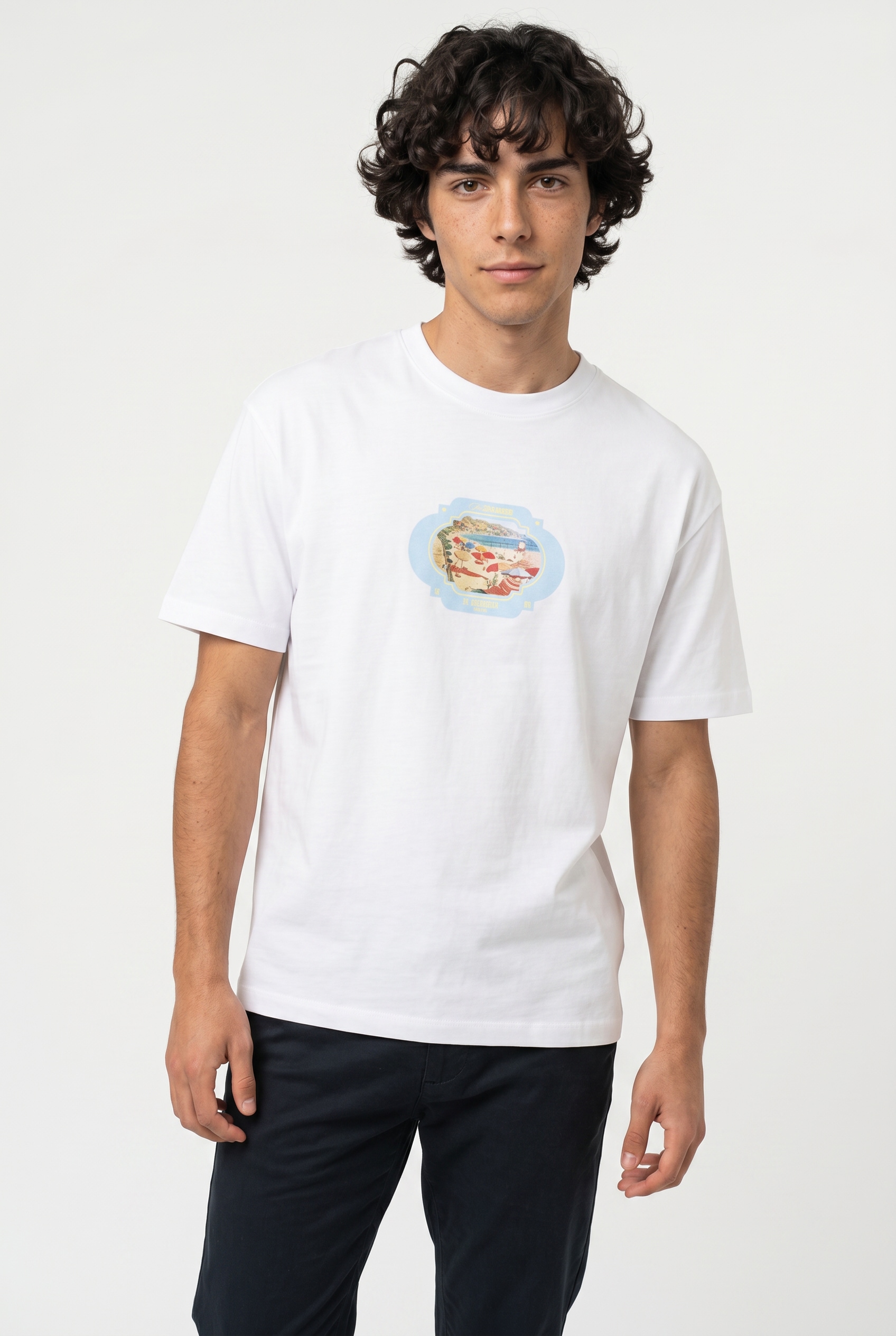 Image of Jack & Jones T-Shirt "JORCASSIS GRAPHIC TEE SS CREW NECK" mit Print