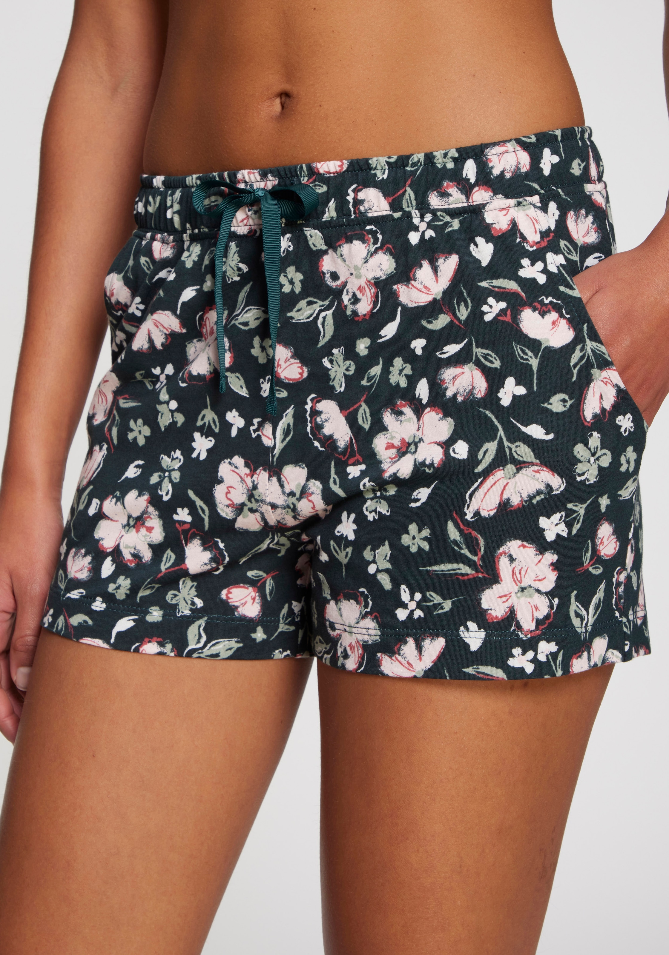 s.Oliver Shorts de pyjama  Mit schönem Allovermuster