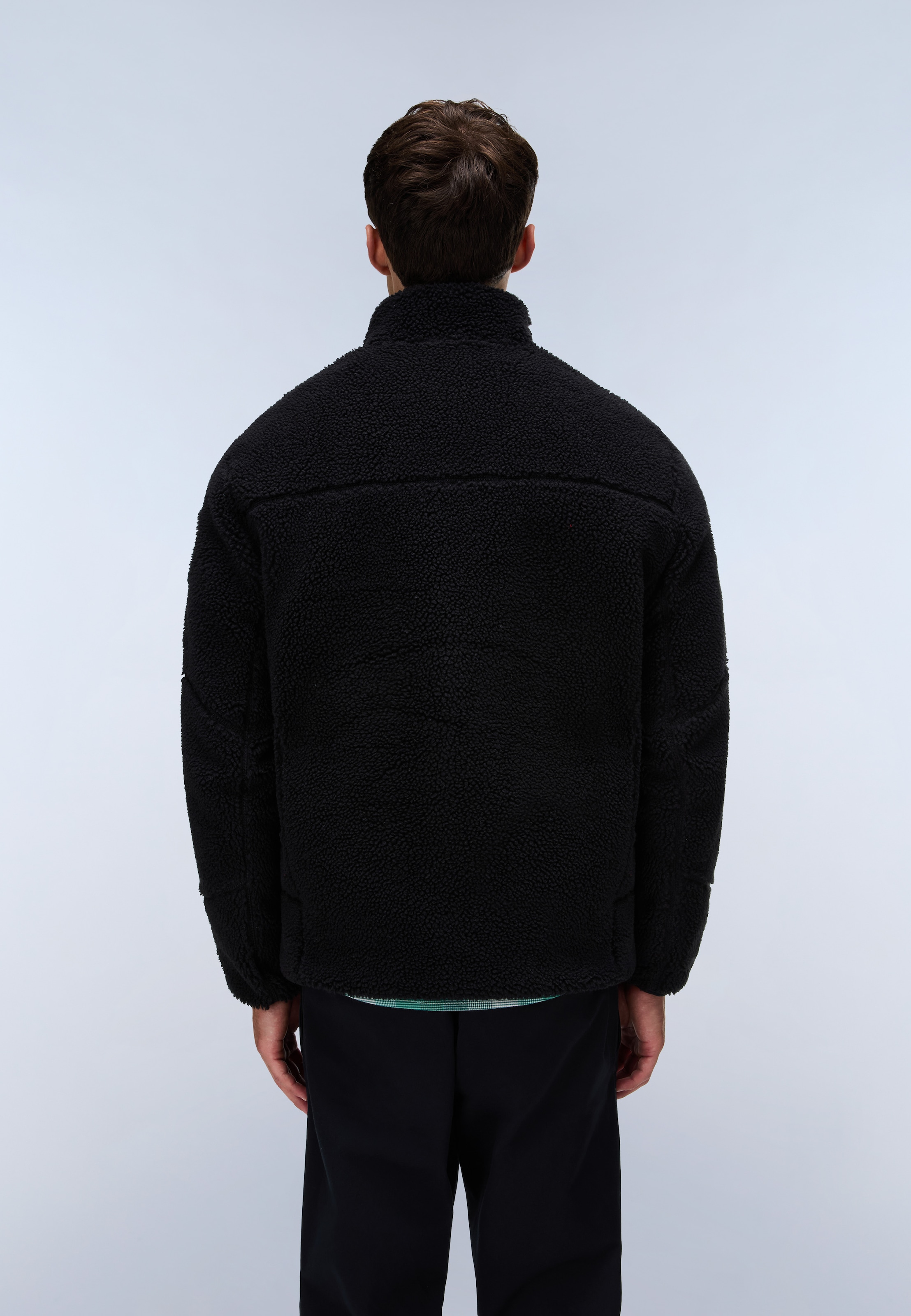Napapijri Veste polaire »YUPIK FZ 5 BLACK BEAUTY« au style sportif, comme couche intermédiaire flexible, matériau léger