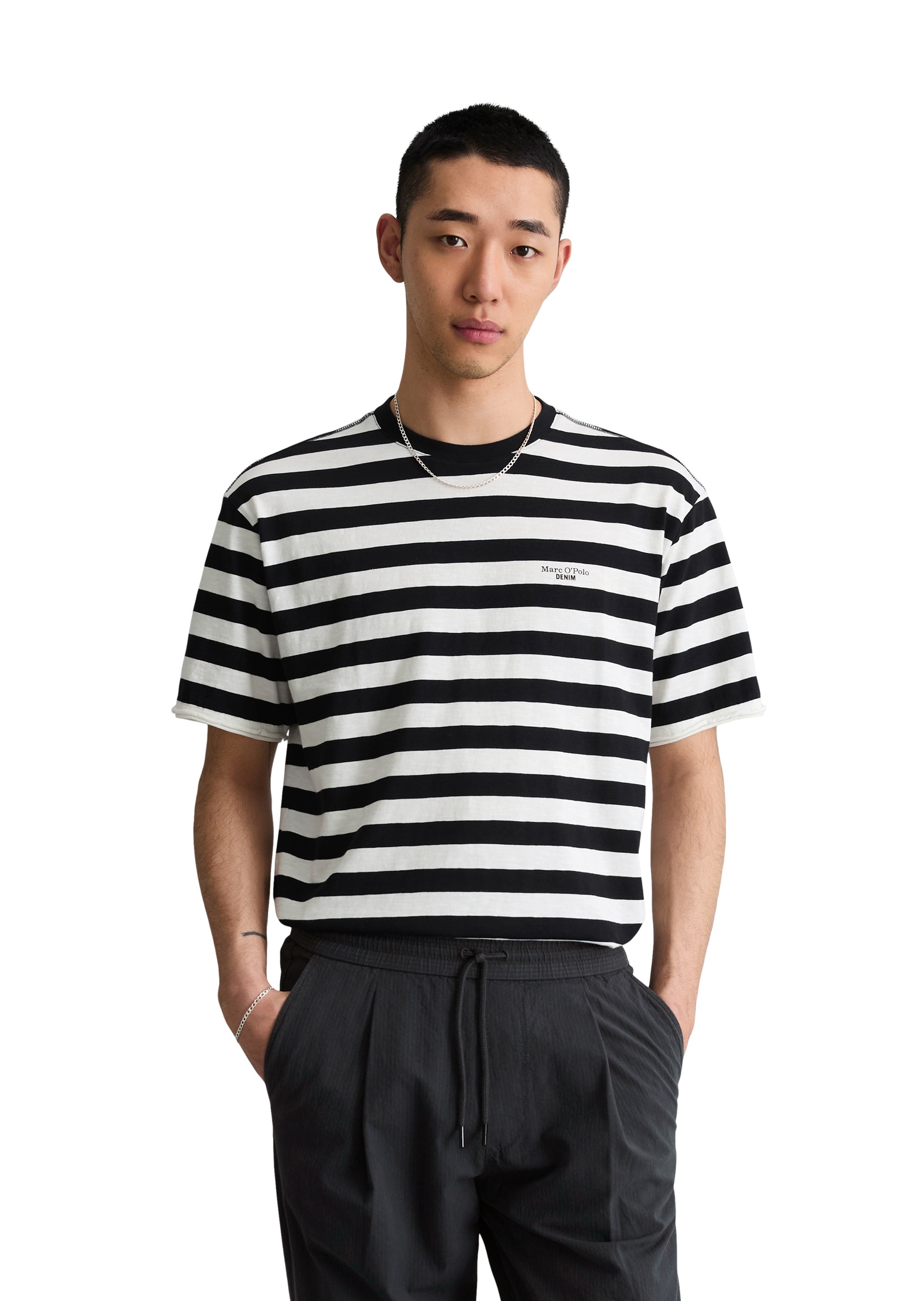 Marc O'Polo DENIM T-shirt relax en coton bio doux