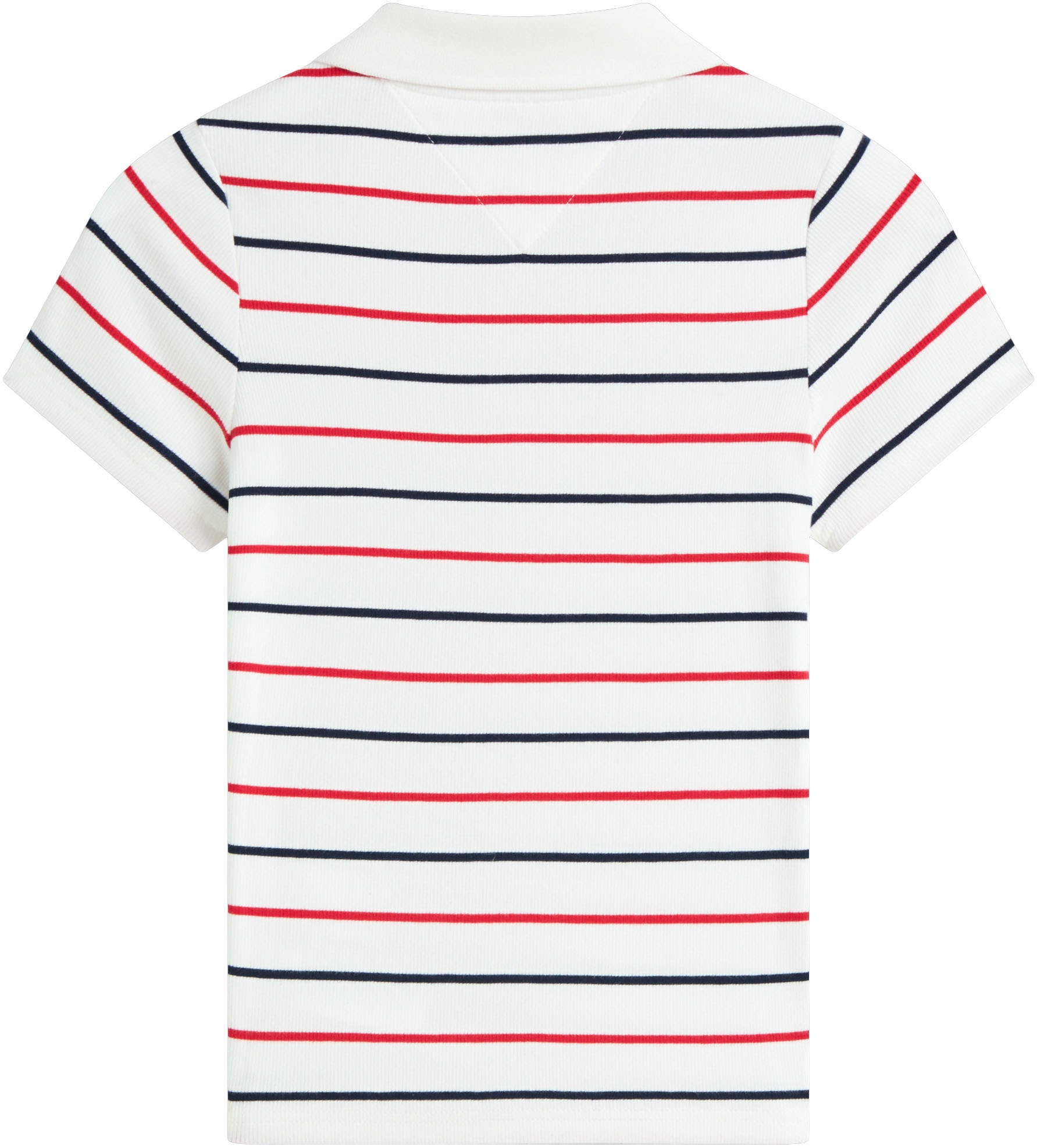 Tommy Jeans Polo »TJW SLIM RIB SS POLO« avec structure côtelée