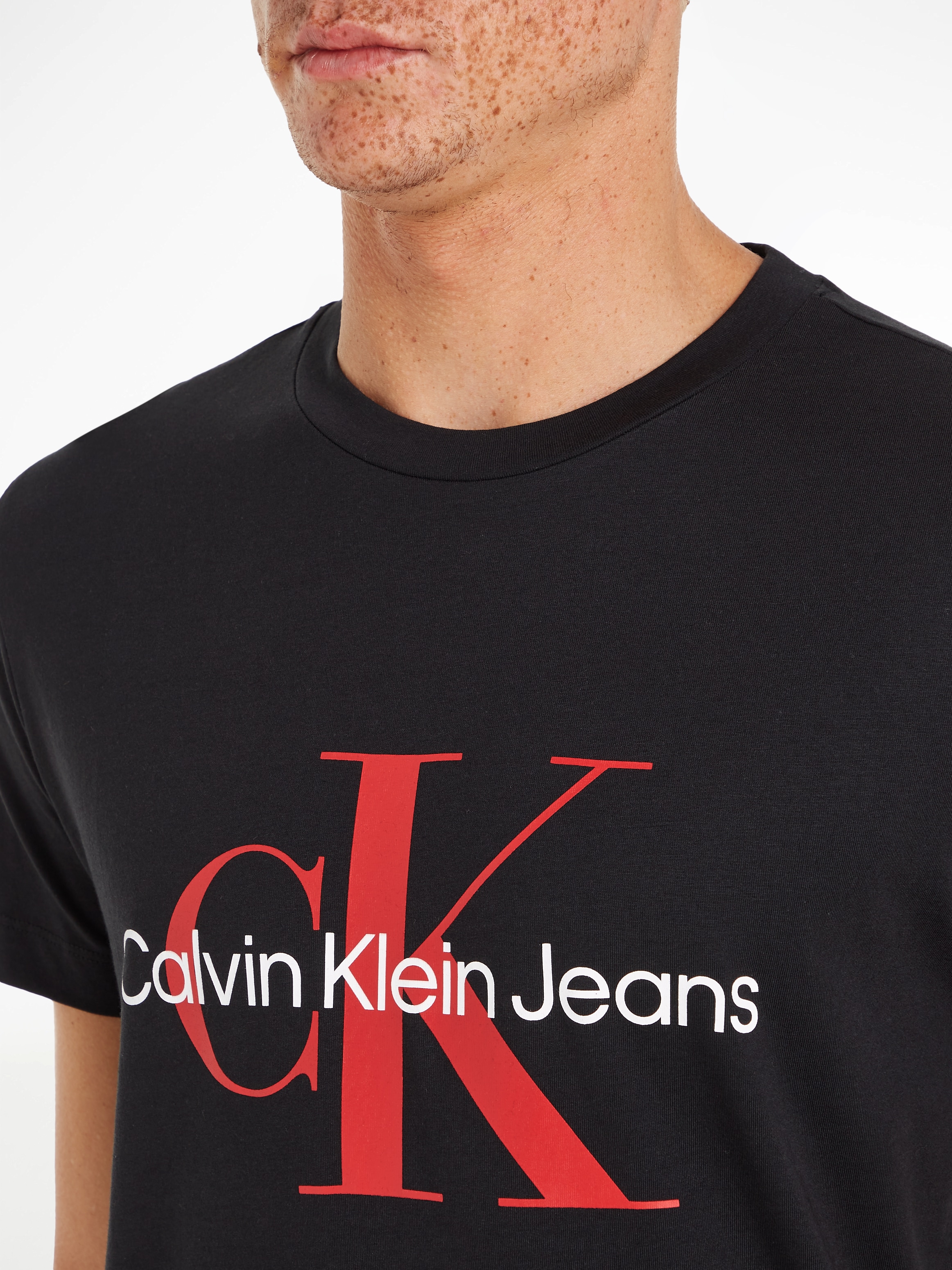 Calvin Klein Jeans T-Shirt, mit grossem Print