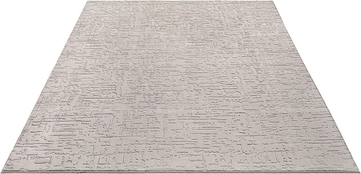 the carpet Tapis design »Rio« Rectangulaire 15 mm Höhe Hoch-Tief-Effekt
