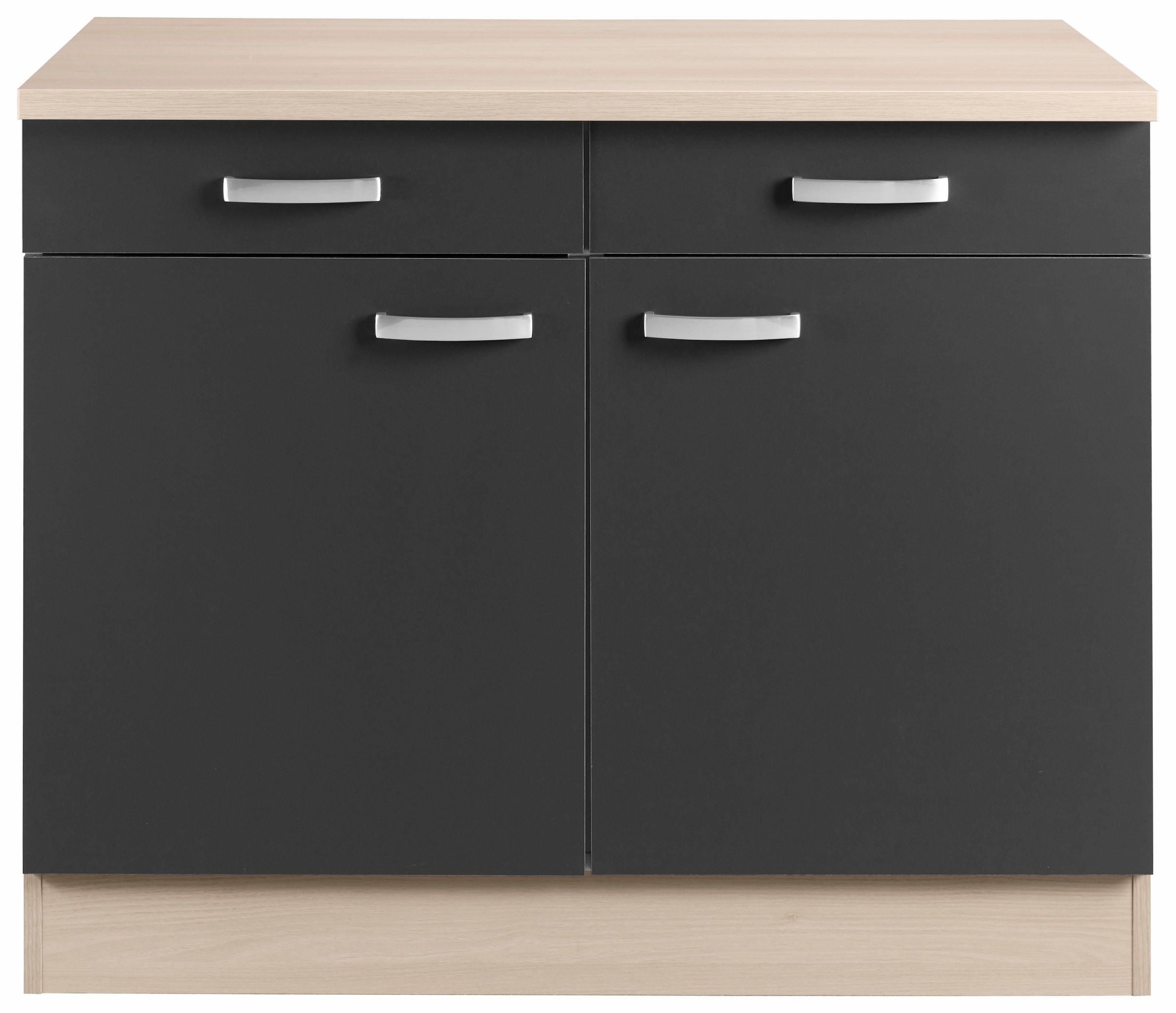OPTIFIT Armoire basse »Faro« , avec poignées en métal, largeur 100 cm