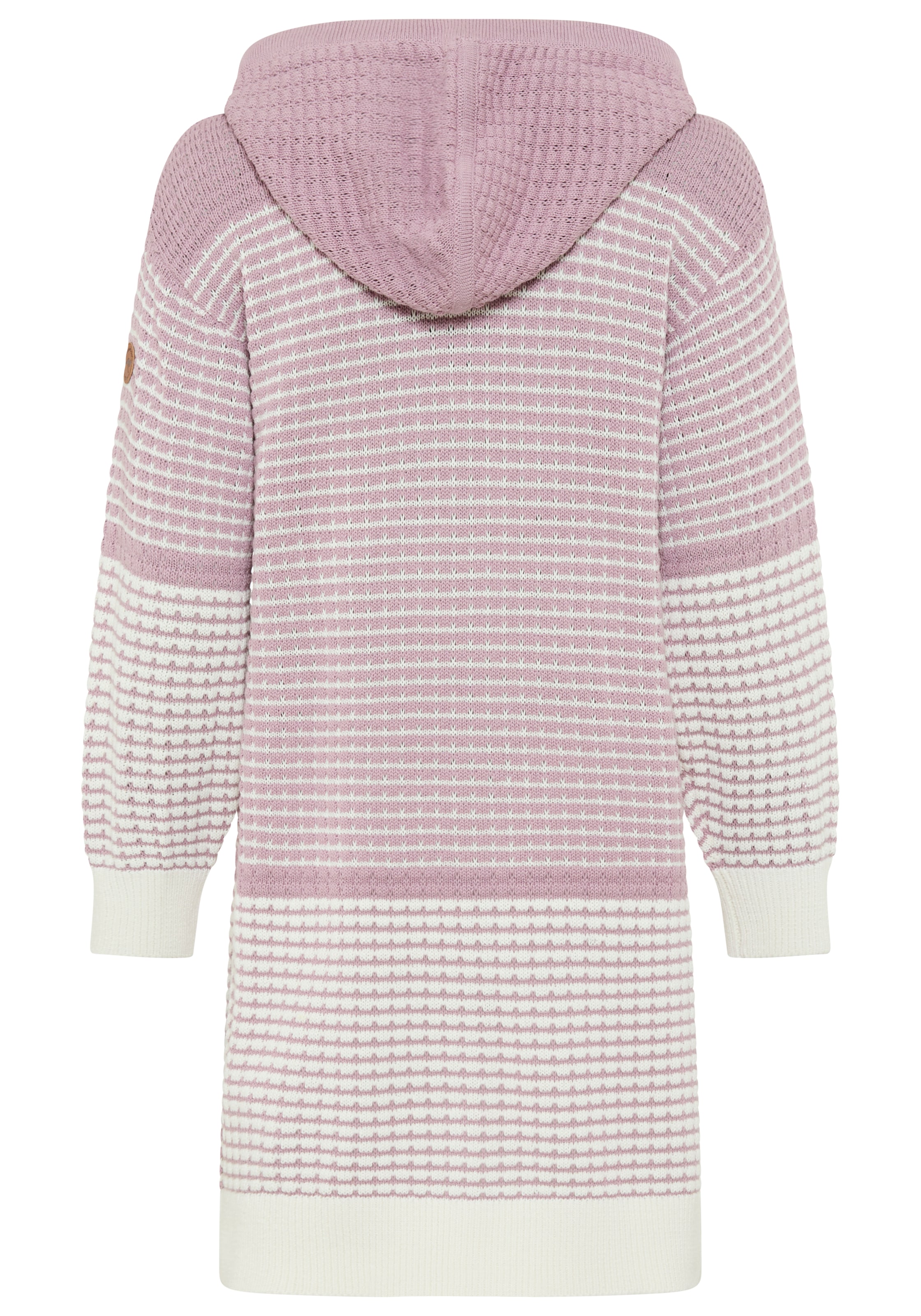 KangaROOS Kapuzenstrickjacke mit angesagtem Strickmuster