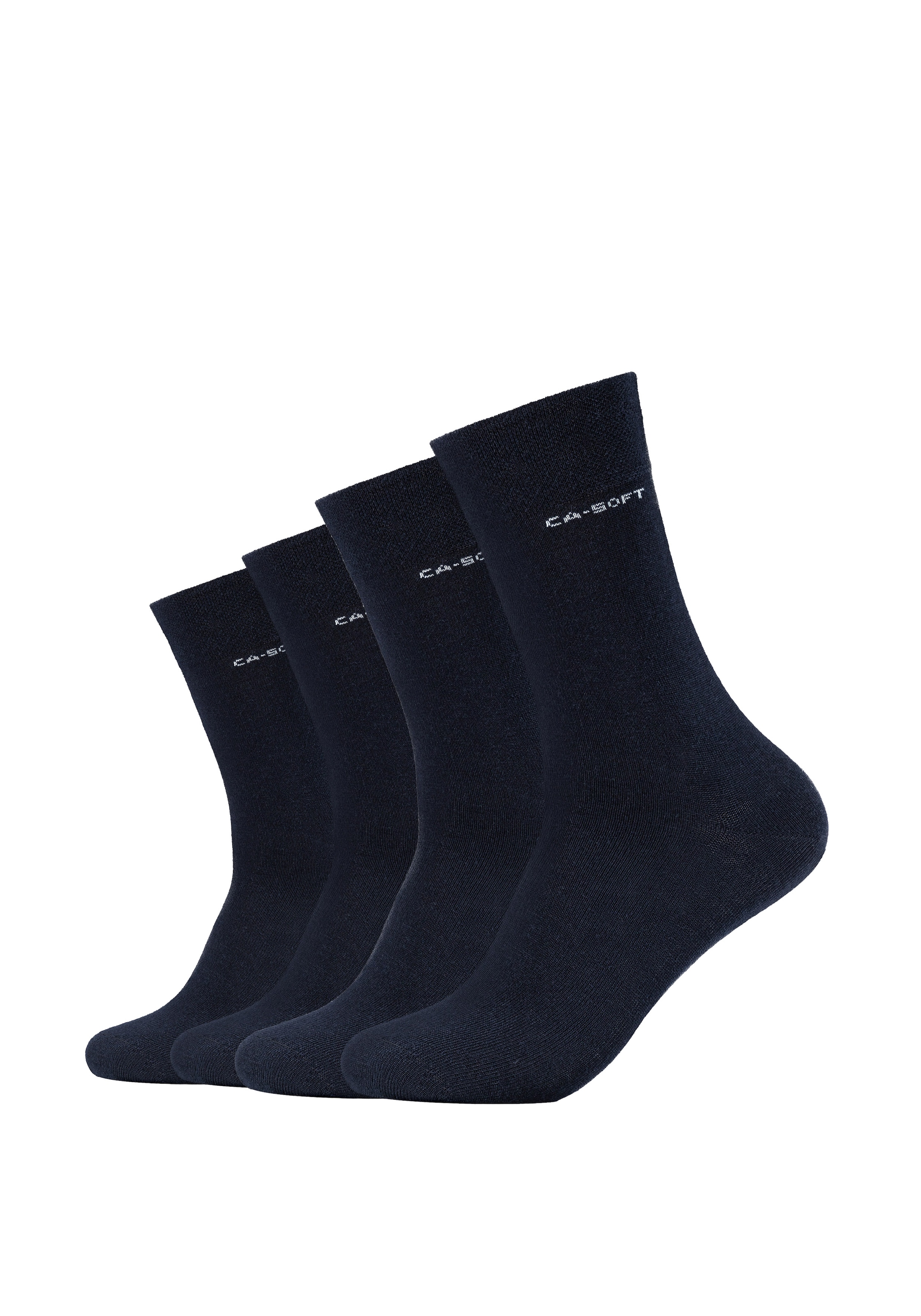 Camano Socken, (4er Pack), mit hohem Wollanteil