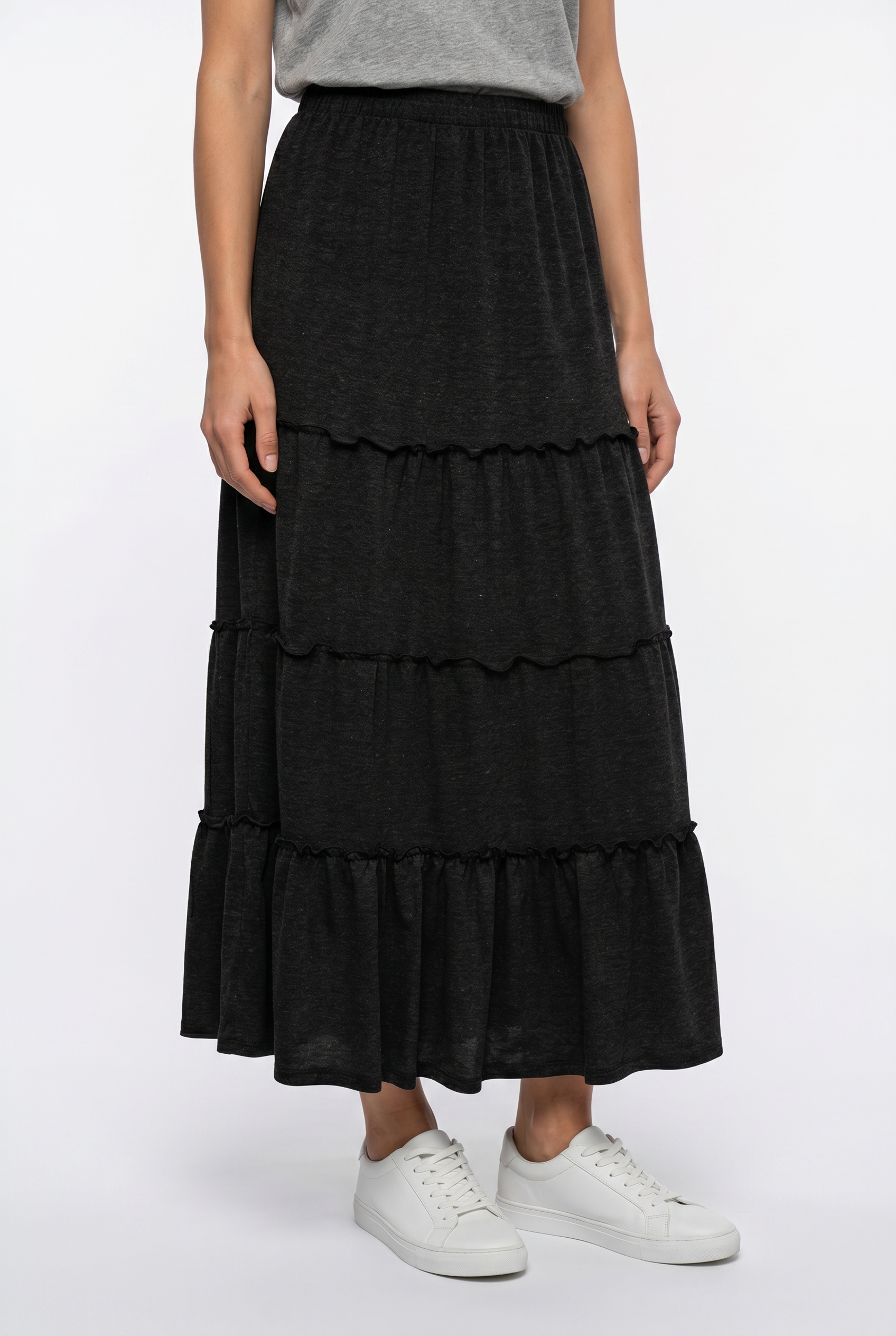 Image of Vero Moda Maxirock "VMJUNE HW ANKLE SKIRT JRS GA"