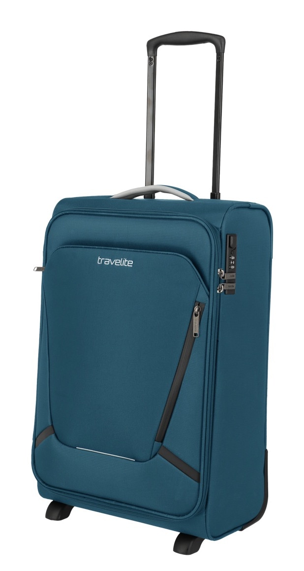 travelite Trolley pour bagages à main »JETPACK Slim 2 Cabin Handgepäck Koffer« 40 litre 4 Rollen bagages souples, compatibles avec de nombreuses compagnies aériennes courantes