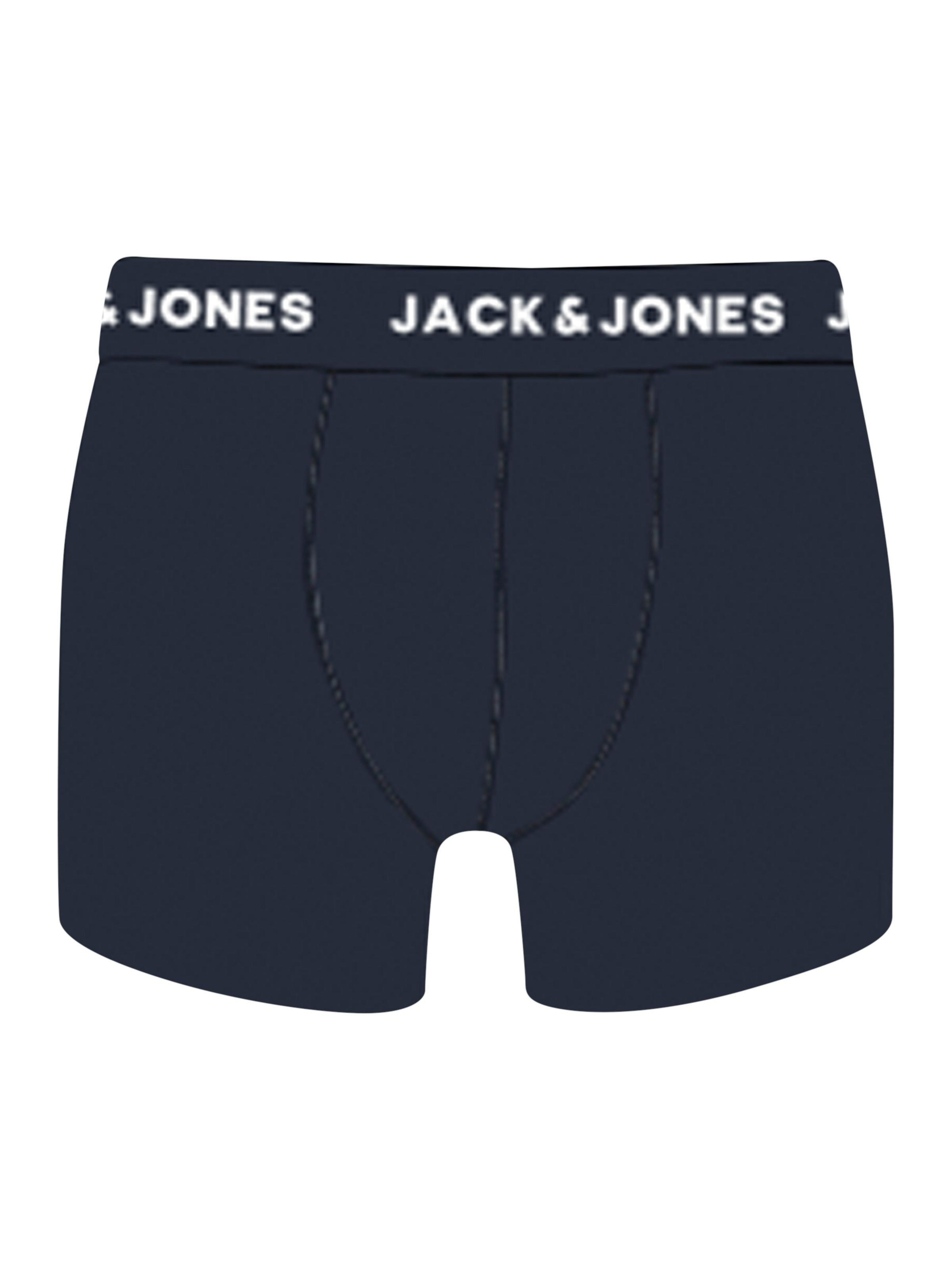 Jack & Jones Trunk »JACSOLID 10er-Pack, bequem, elastisch, ideal für jeden Tag«, (Packung, 10 St.), meliert, modisch, eng anliegend, Baumwollmischung, Bündchen