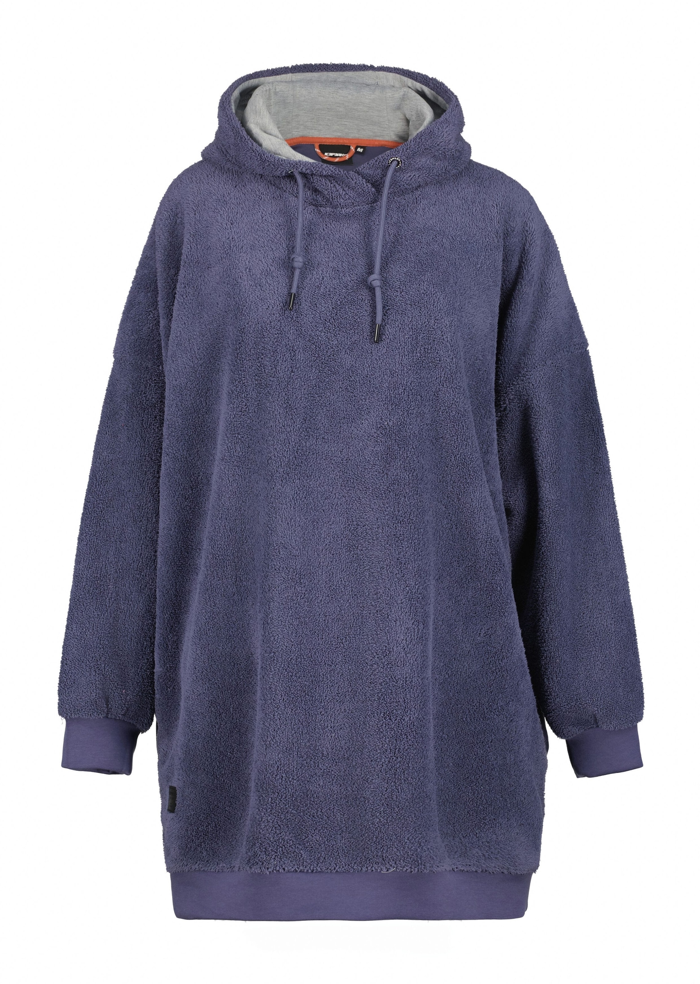 Image of Icepeak Kapuzensweatshirt "D OVERSIZE HOODIE ACERRAT", mit hoch geschlossenem Ausschnitt, mit Kapuze und Kordelzug