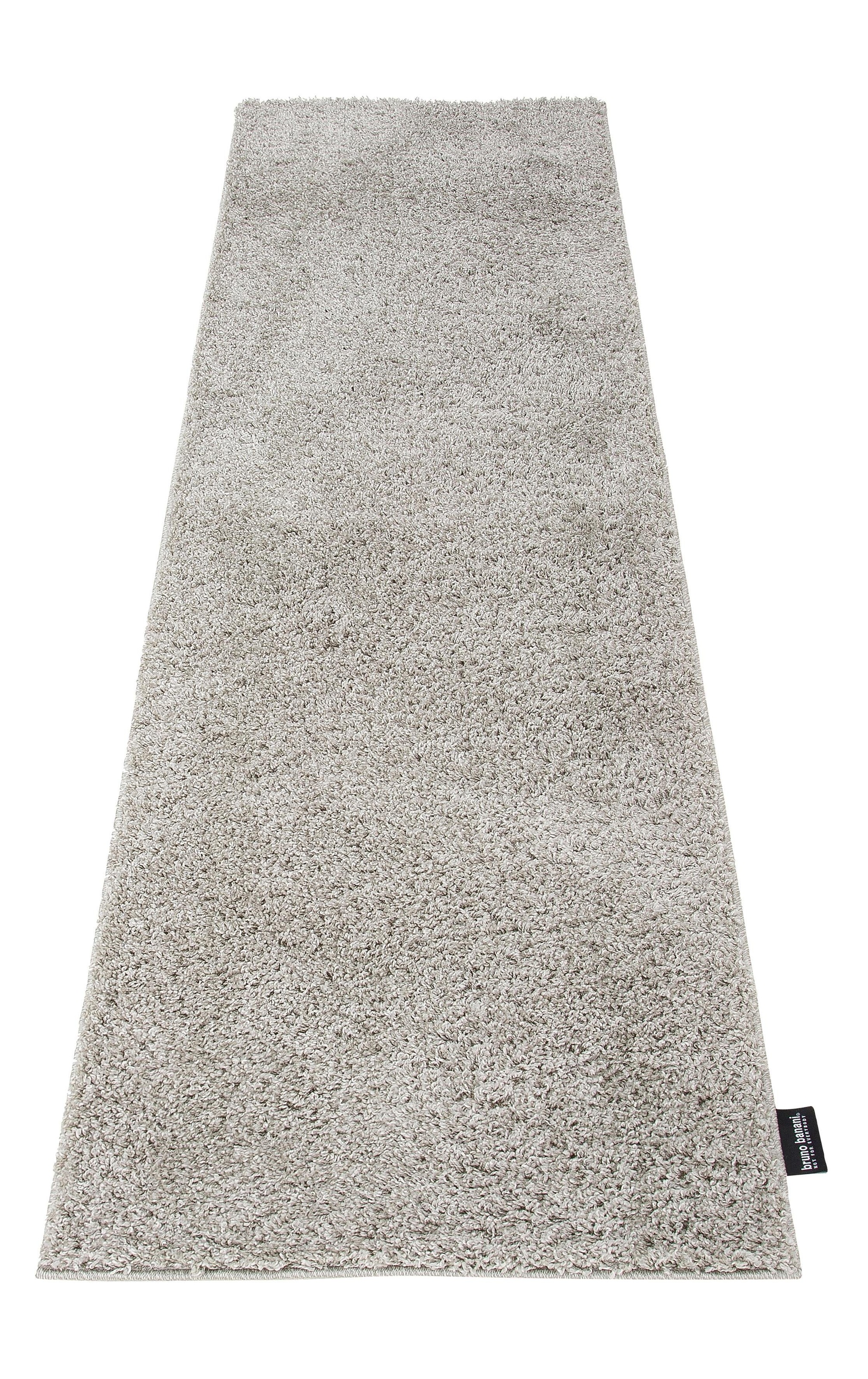 Bruno Banani Läufer »Shaggy Soft«, rechteckig, Läufer, Brücke, gewebt, Uni-Farben,... kaufen