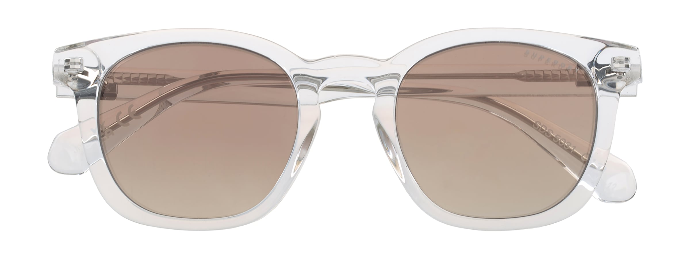 Superdry Lunettes de soleil »Modell 996091« Form Rund, Logoschriftzug auf Bügel, Kunststofffassung