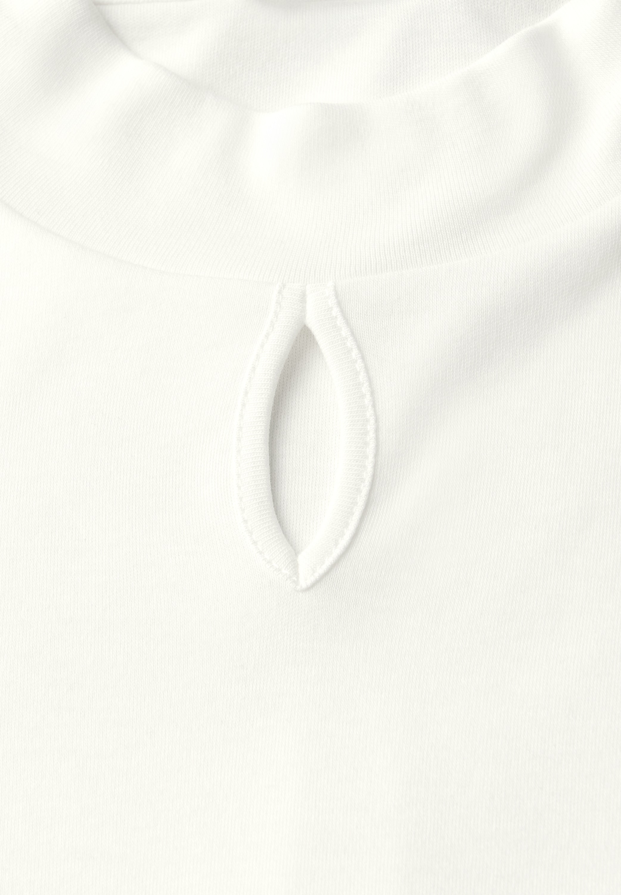 STREET ONE T-Shirt mit Turtleneck und Cut-Out