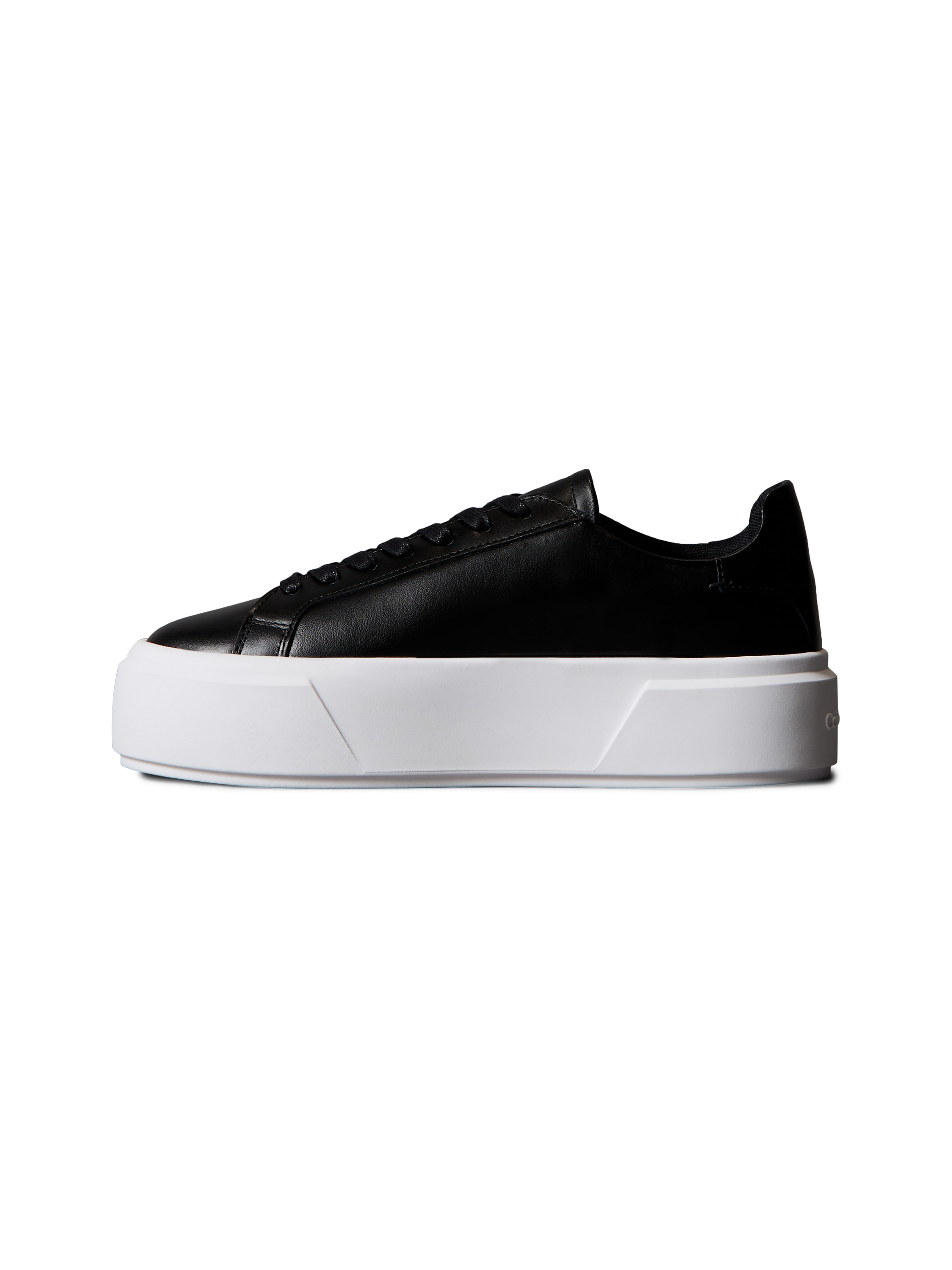 Calvin Klein Jeans Baskets à plateforme »FLATFORM LACE UP LTH MG«  chaussure à lacets, chaussure basse, chaussure de loisirs avec logo CK