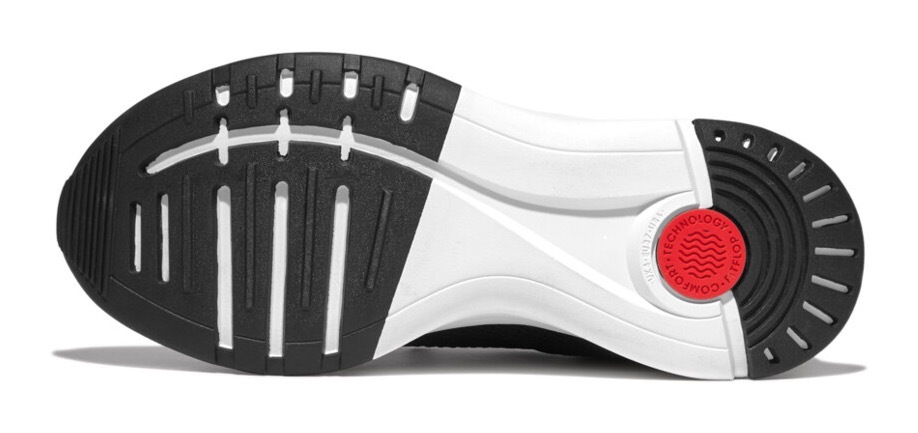 Fitflop Slip-On Sneaker »Vitamin FFX«, mit aufgesetzter Schnürung, Freizeitschuh, Halbschuh, Schlupfschuh