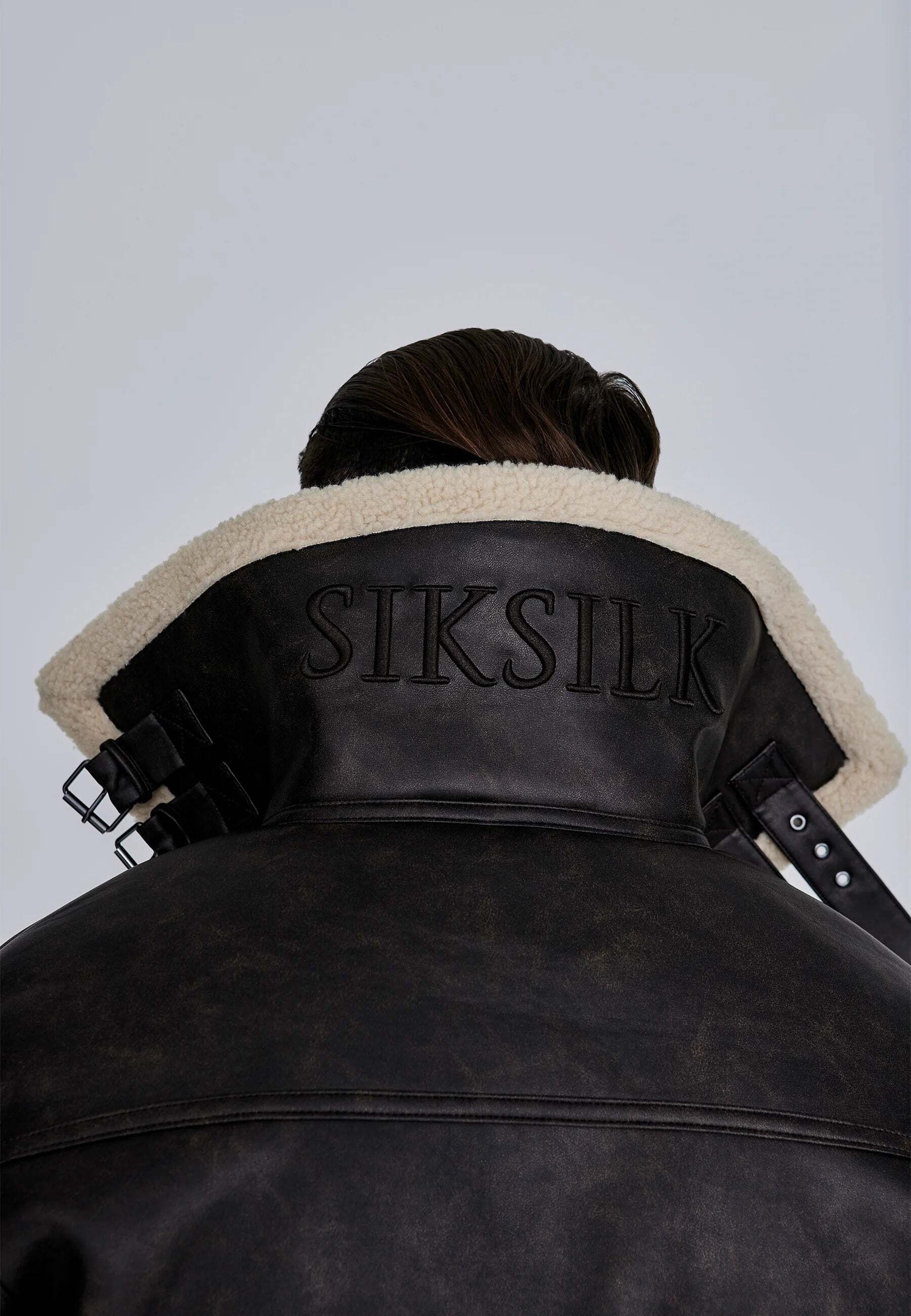 Siksilk Veste courte »Siksilk Jacke Aviator Jacket«