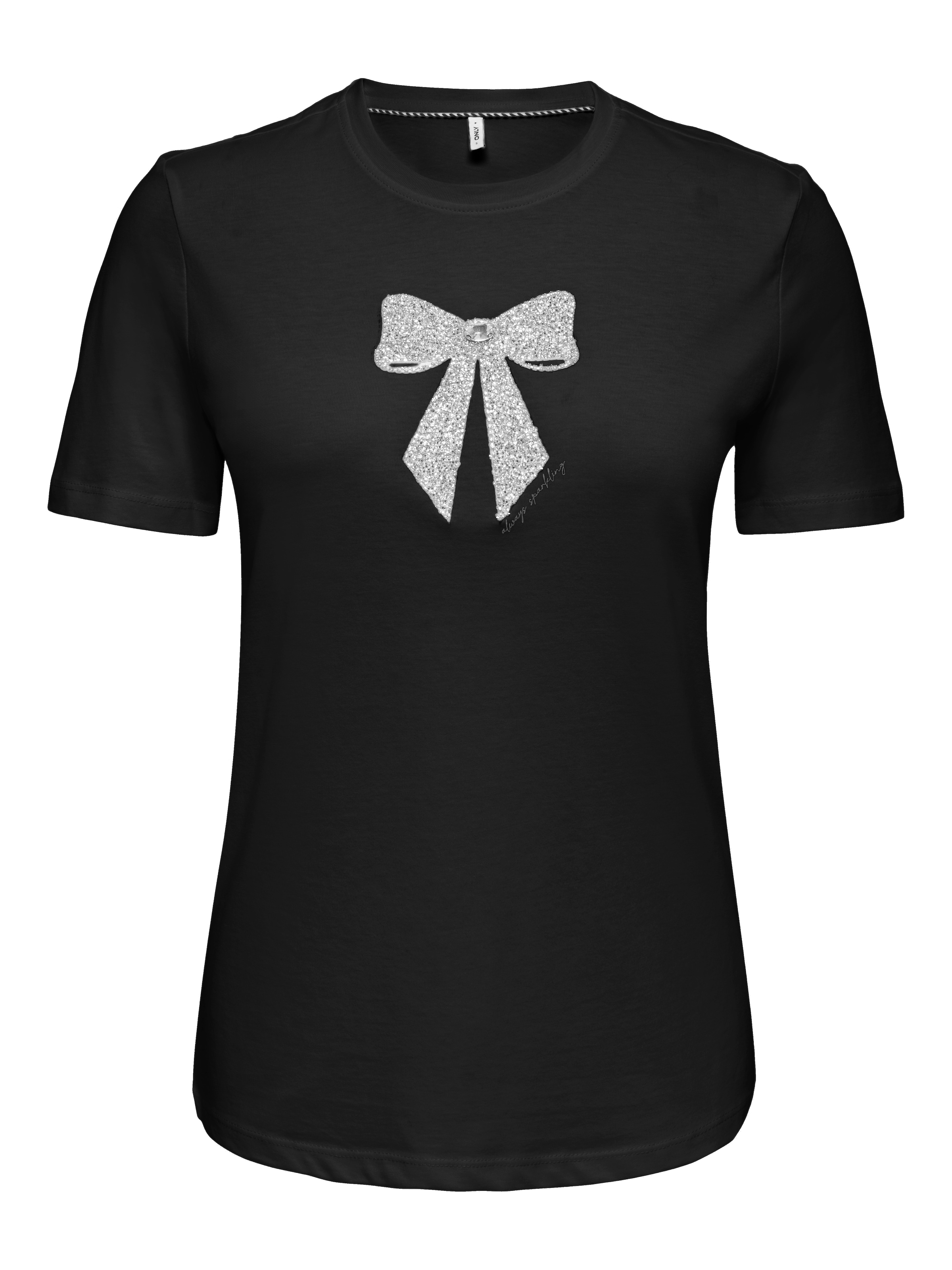 ONLY Kurzarmshirt »ONLKITA S/S LUXE JRS NOOS« Baumwolle, regular fit