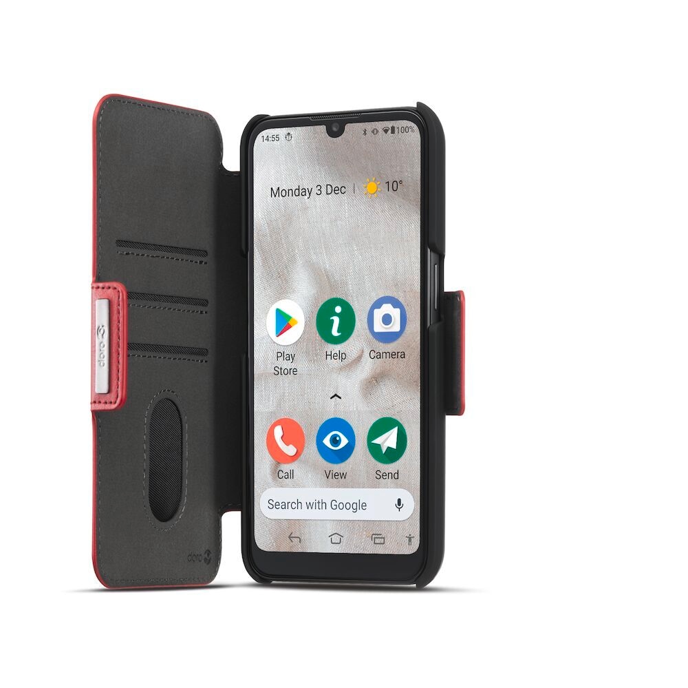 Doro Housse pour téléphone portable »Wallet Case für Doro 8100« Backcover, Schutzhülle, Handyschutzhülle, Case, Schutzcase, stossfest
