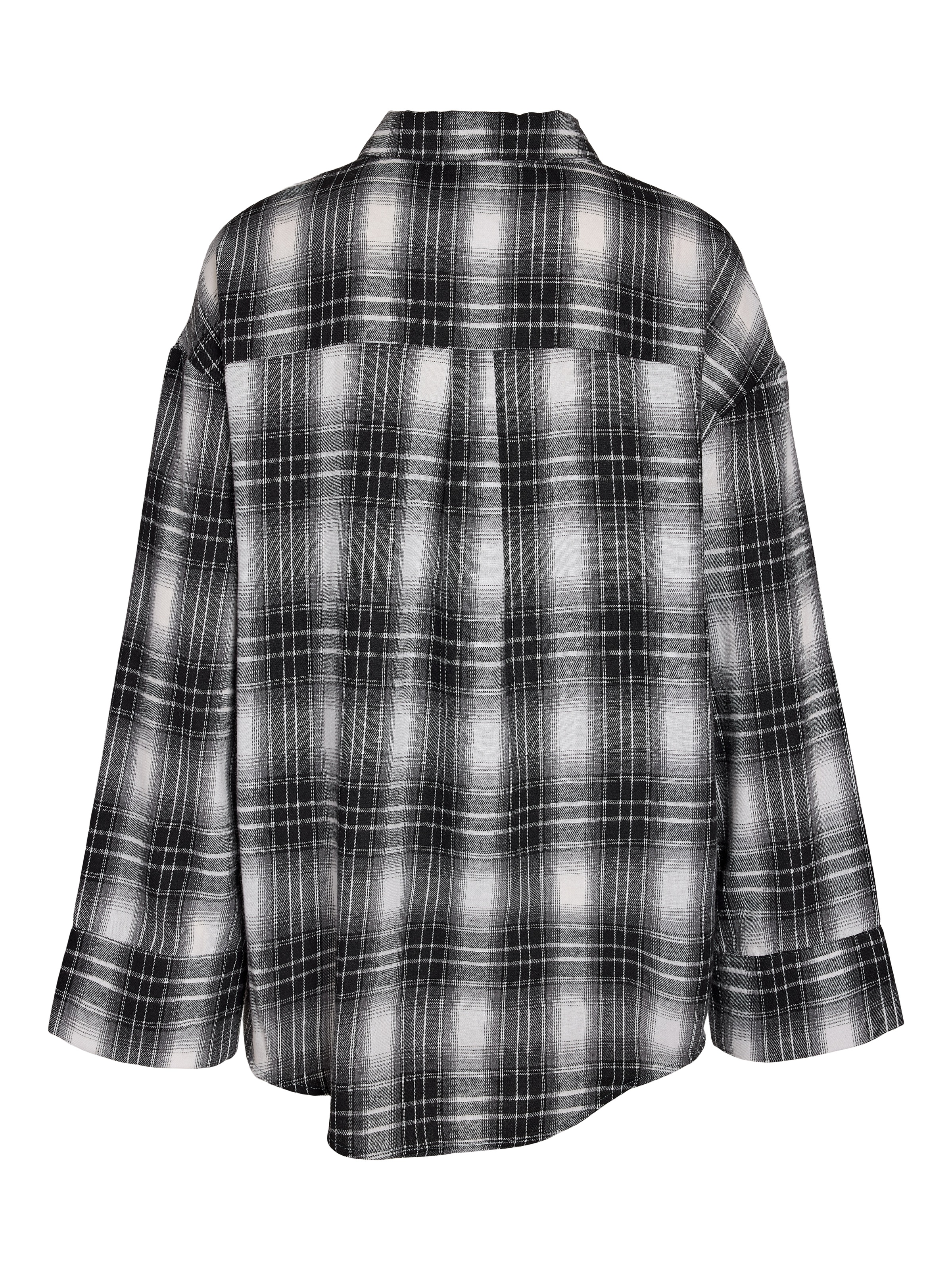 Noisy may Blouse à carreaux »NMZOE L/S CHECK SHIRT WVN NOOS« mélange de coton