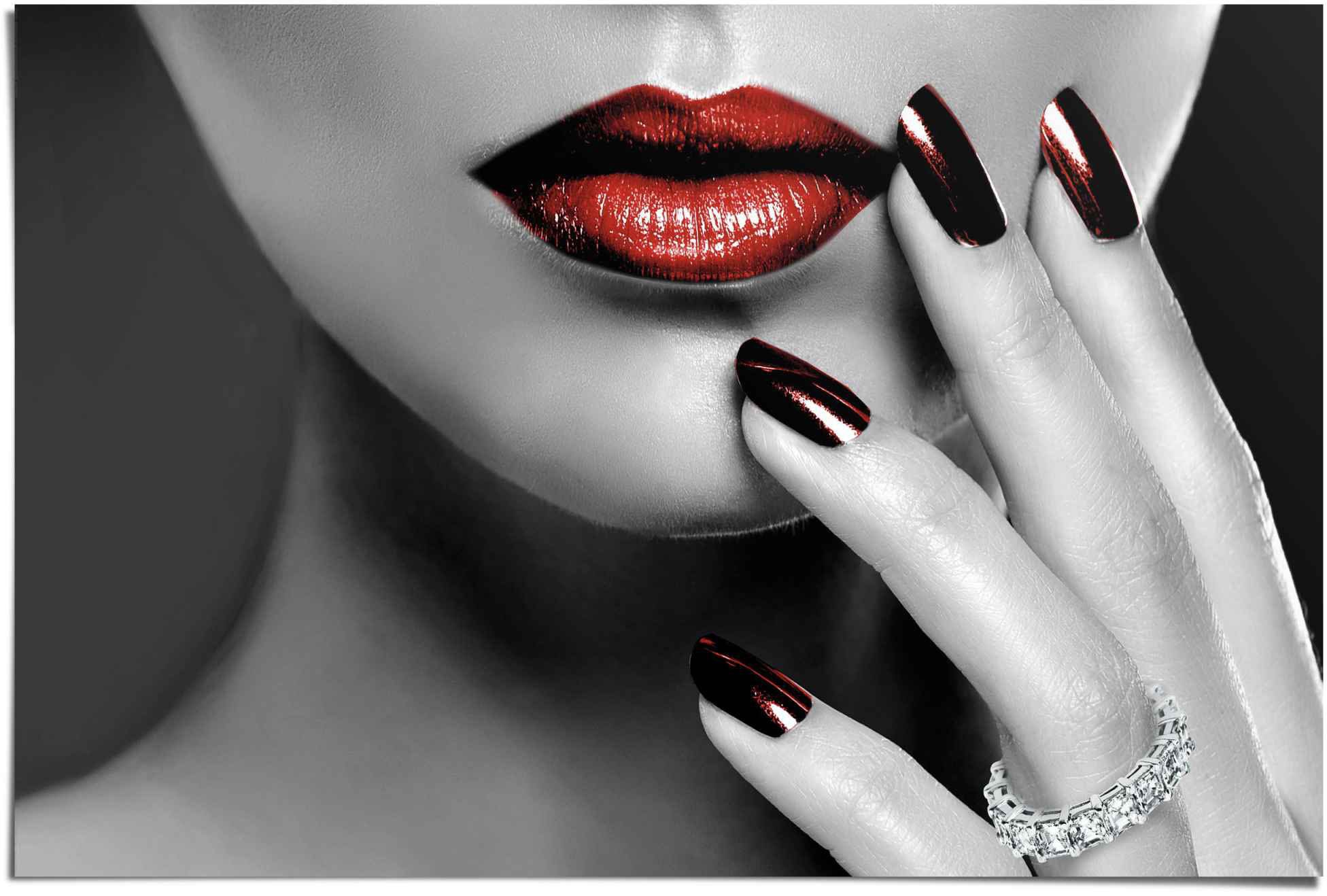 Image of Reinders! Poster »Rote Lippen«, (1 St.) bei Ackermann Versand Schweiz