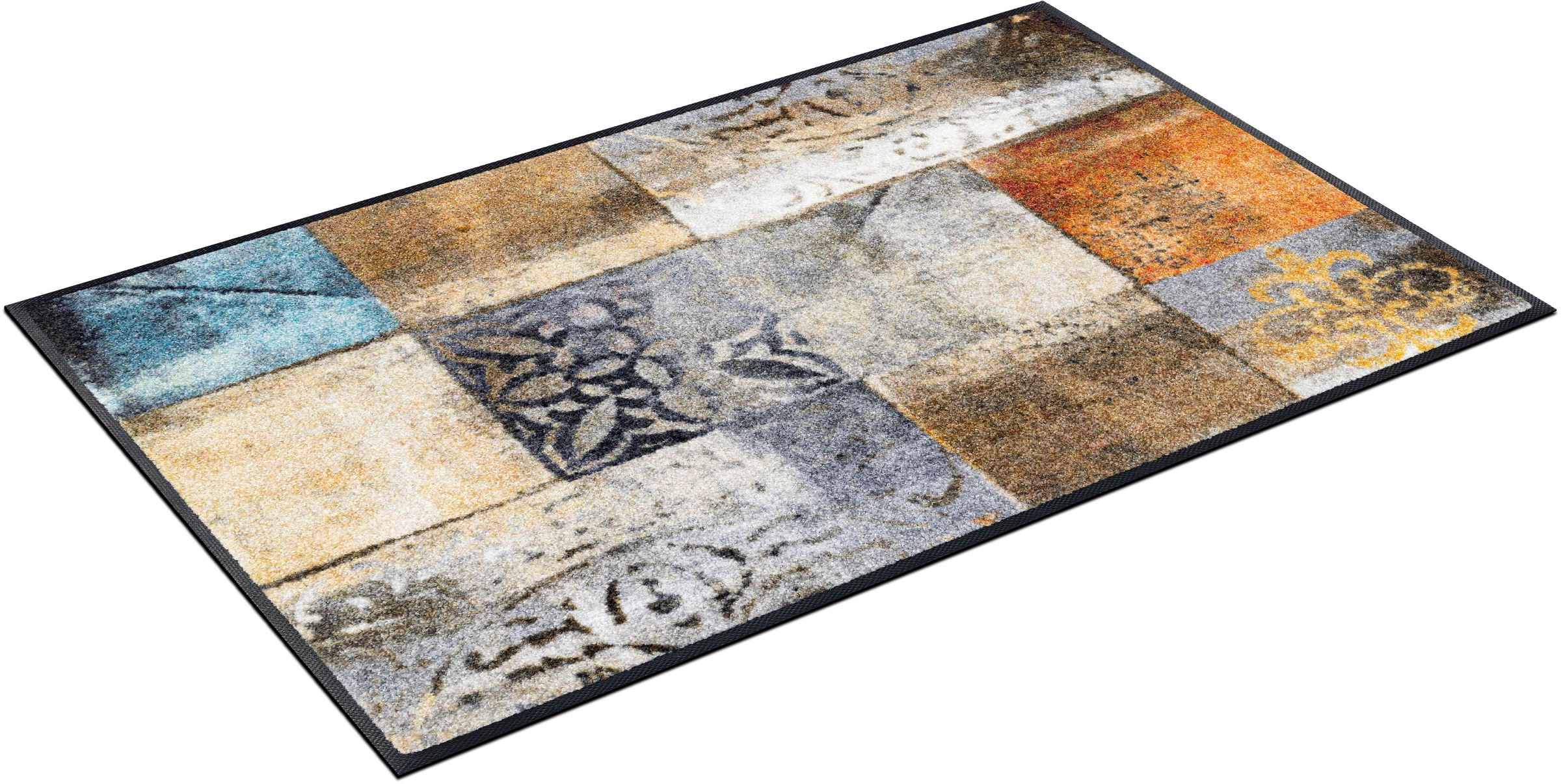 Image of wash+dry by Kleen-Tex Fussmatte »Tilea«, rechteckig, 7 mm Höhe, Schmutzfangmatte, rutschhemmend, In- und Outdoor geeignet, waschbar bei Ackermann Versand Schweiz