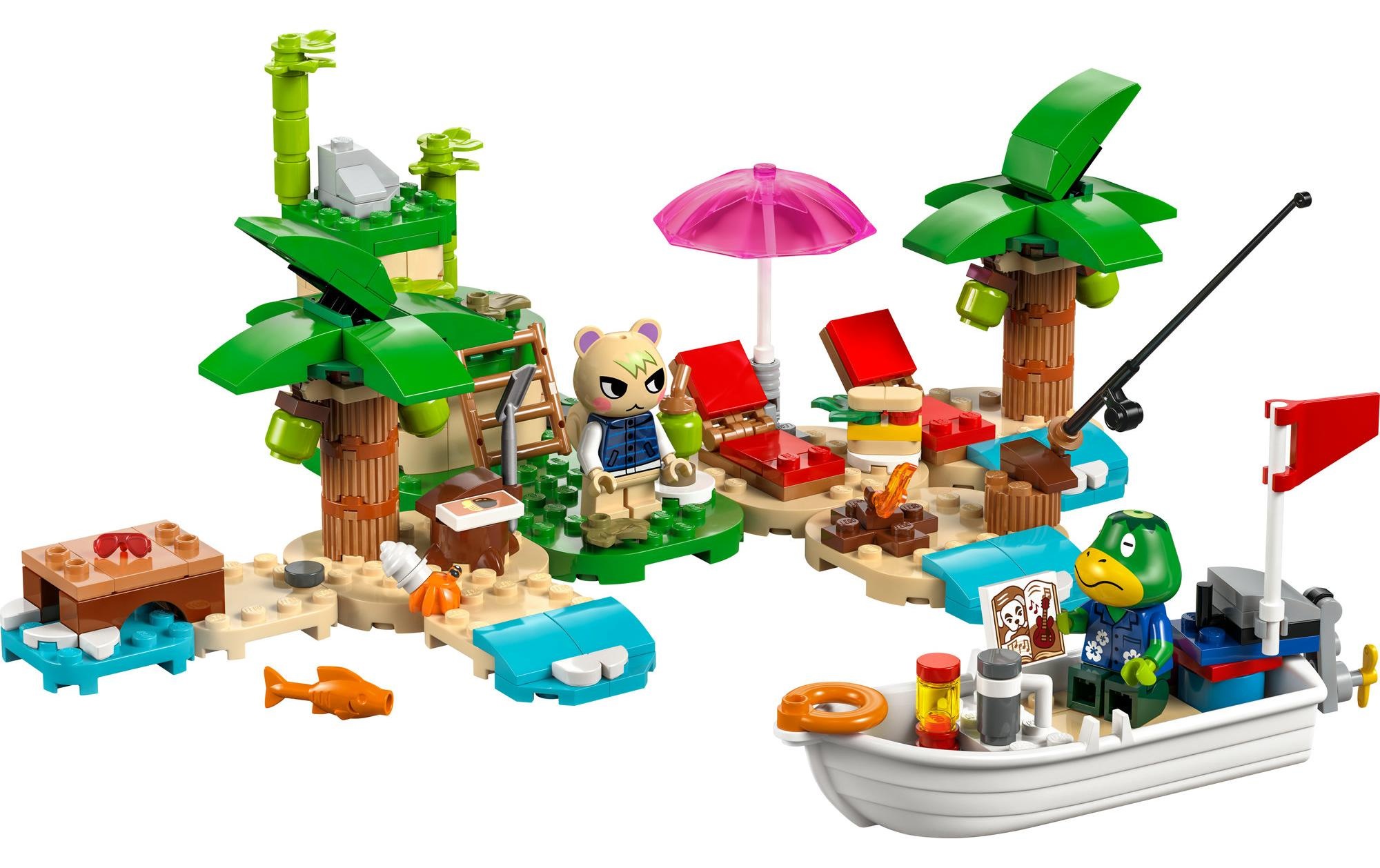 LEGO® Spielbausteine »Animal Crossing Käptens Insel-Bootstour 77048«, (233 St.)