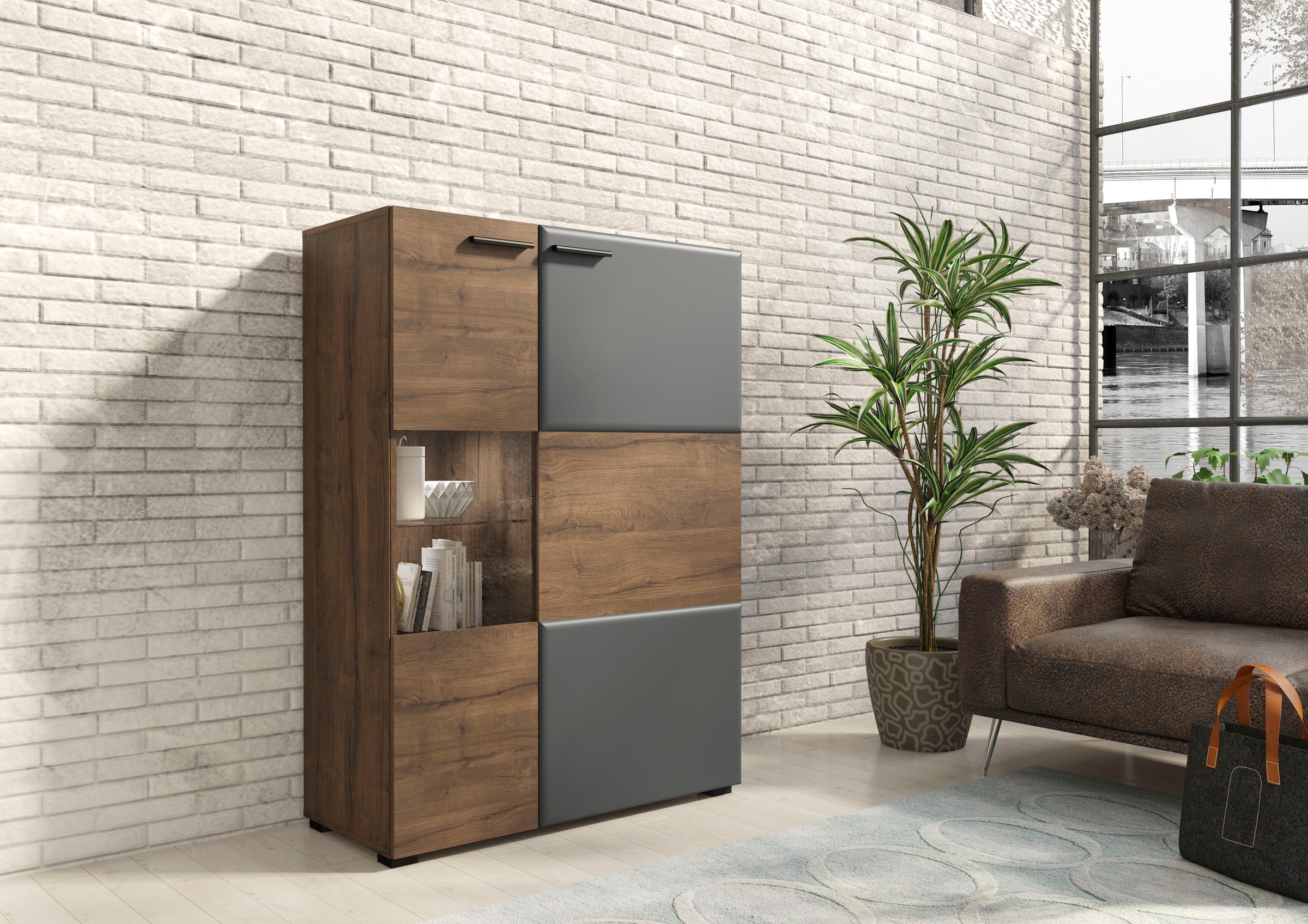 Image of INOSIGN Vitrine »Bellini«, Höhe ca. 133 cm bei Ackermann Versand Schweiz