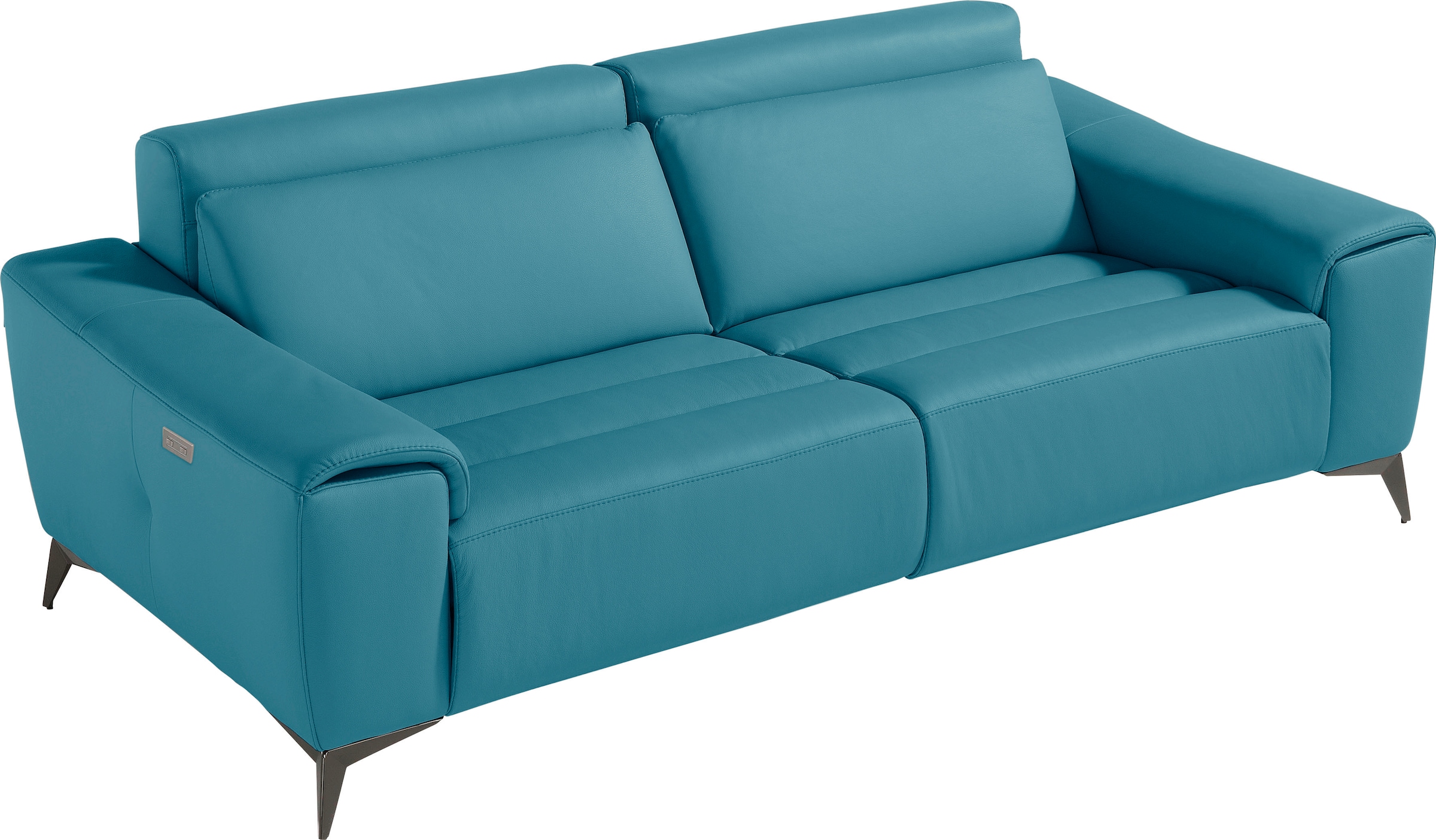 Egoitaliano 2,5-places »Suzette, Designsofa mit elektrischen Komfortfunktionen, edel & bequem« inkl. 2 elektronischer Relaxfunktionen, Rücken- und Fussteilfunktion