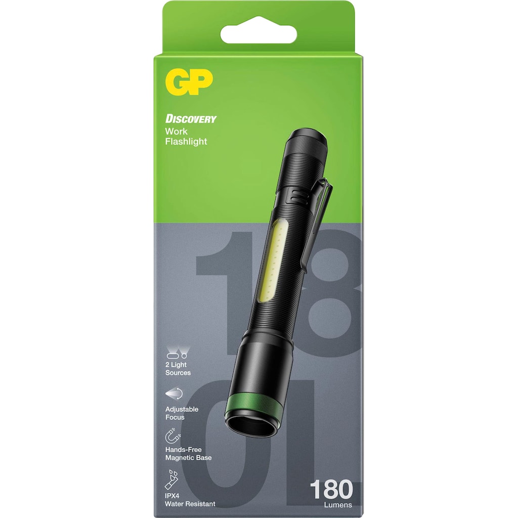 GP Batteries Taschenlampe »Discovery C33«