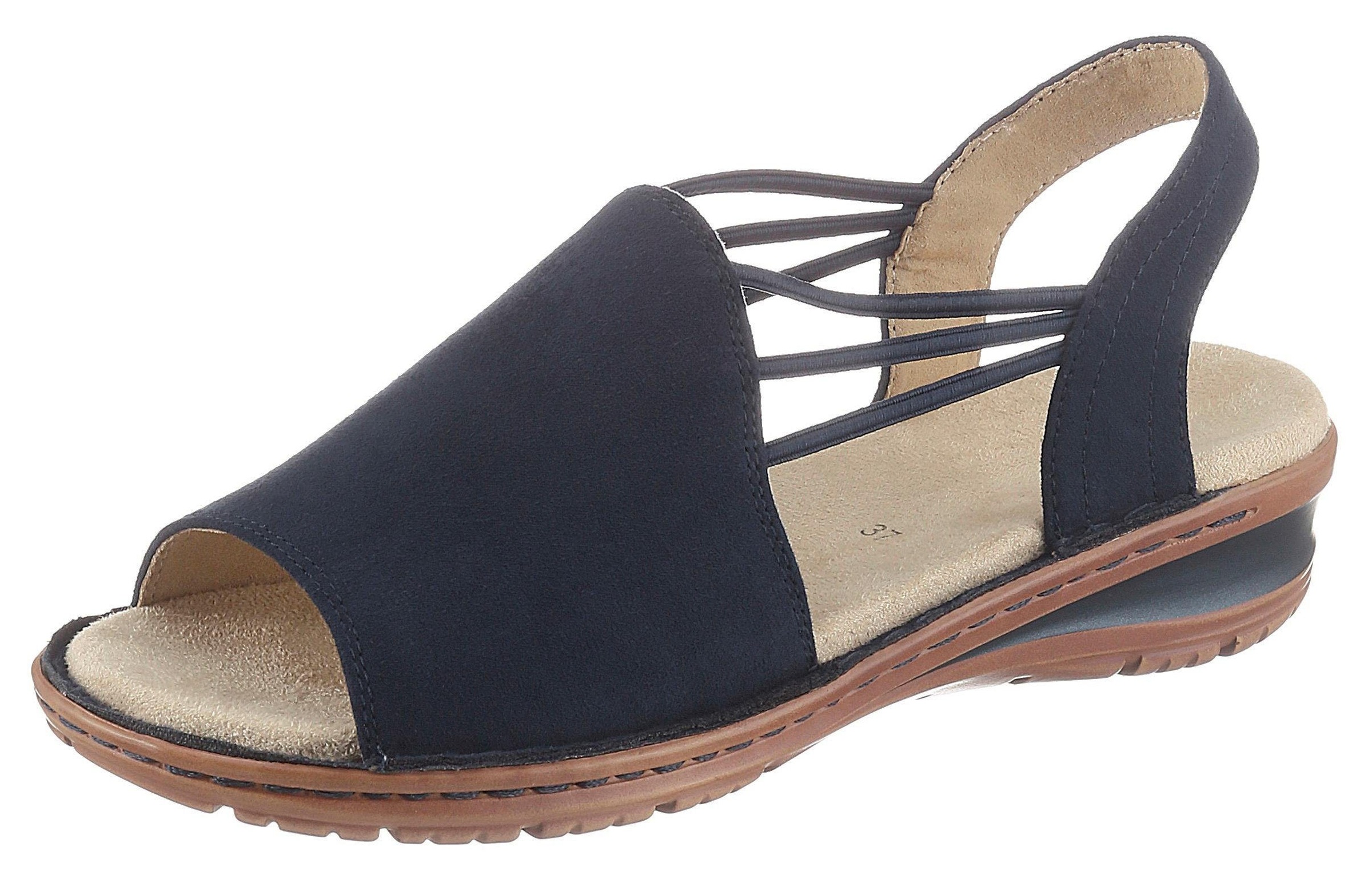 Image of Ara Riemchensandale »HAWAII«, mit Gummizügen, G-Weite bei Ackermann Versand Schweiz