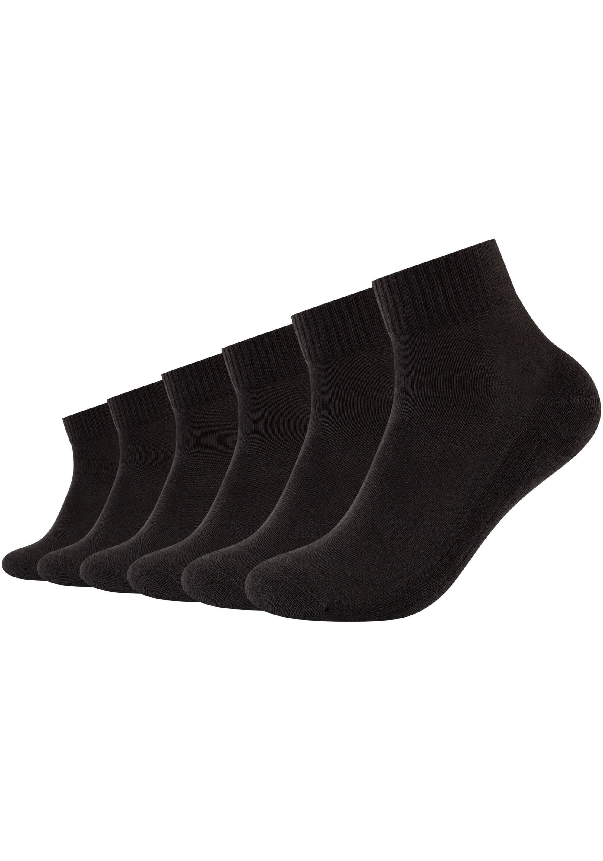 Camano Kurzsocken »ca-soft« 6 Stk. tlg. mit verstärktem Zehenbereich