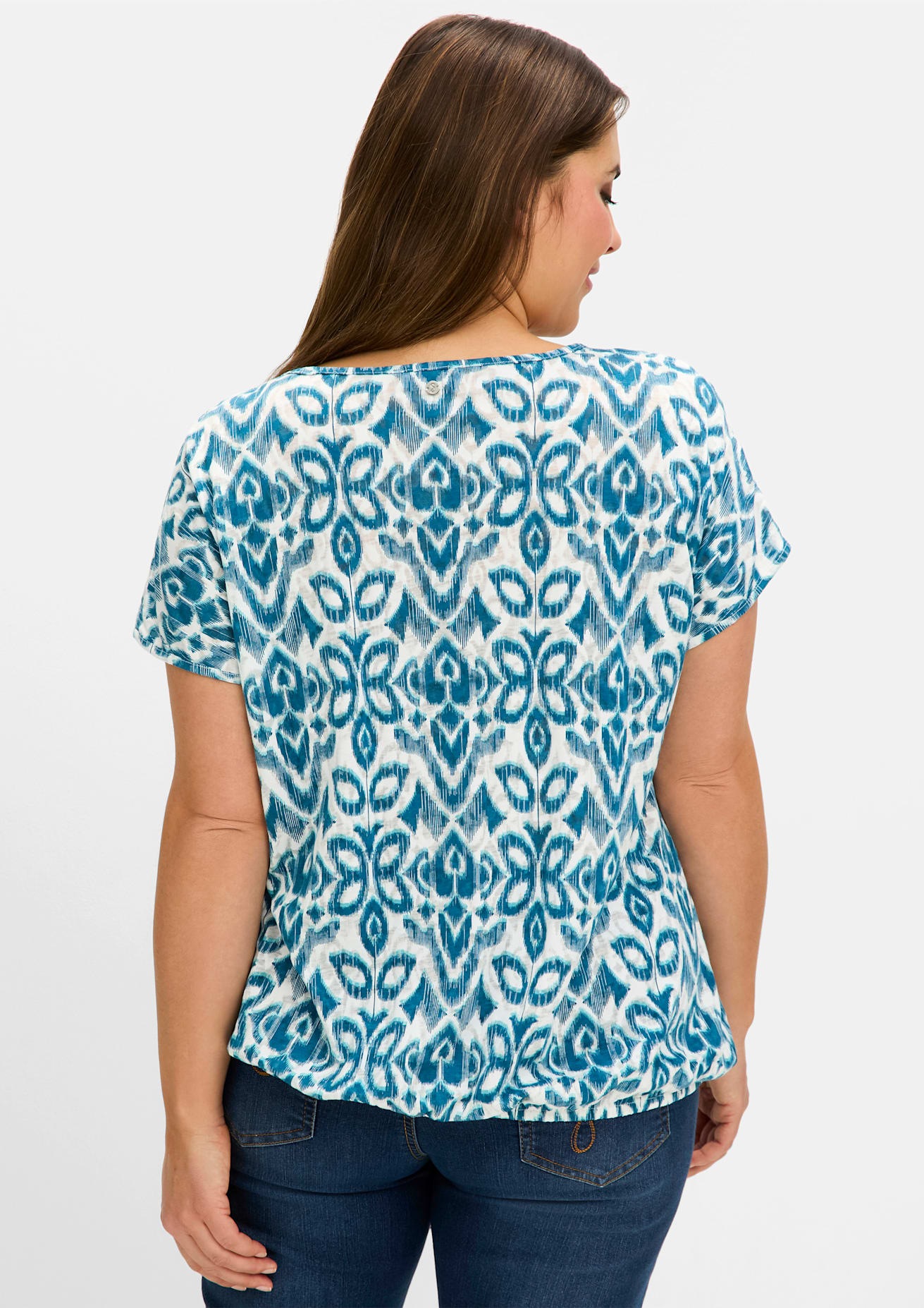 Sheego T-Shirt »T-Shirt«, (1 tlg.)