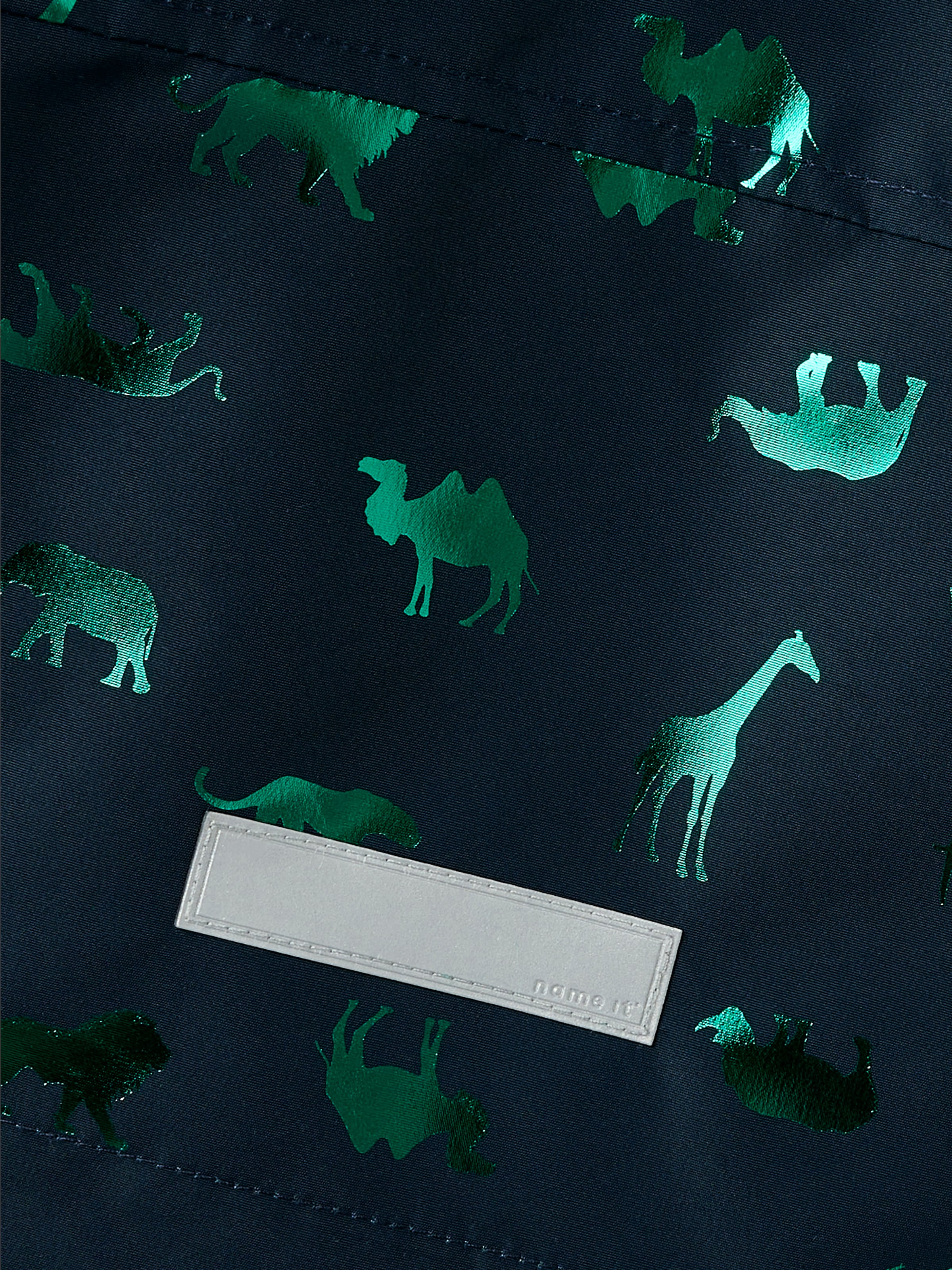 Name It Veste d'extérieur »NMMMAX JACKET LI FOIL AOP« mit Kapuze