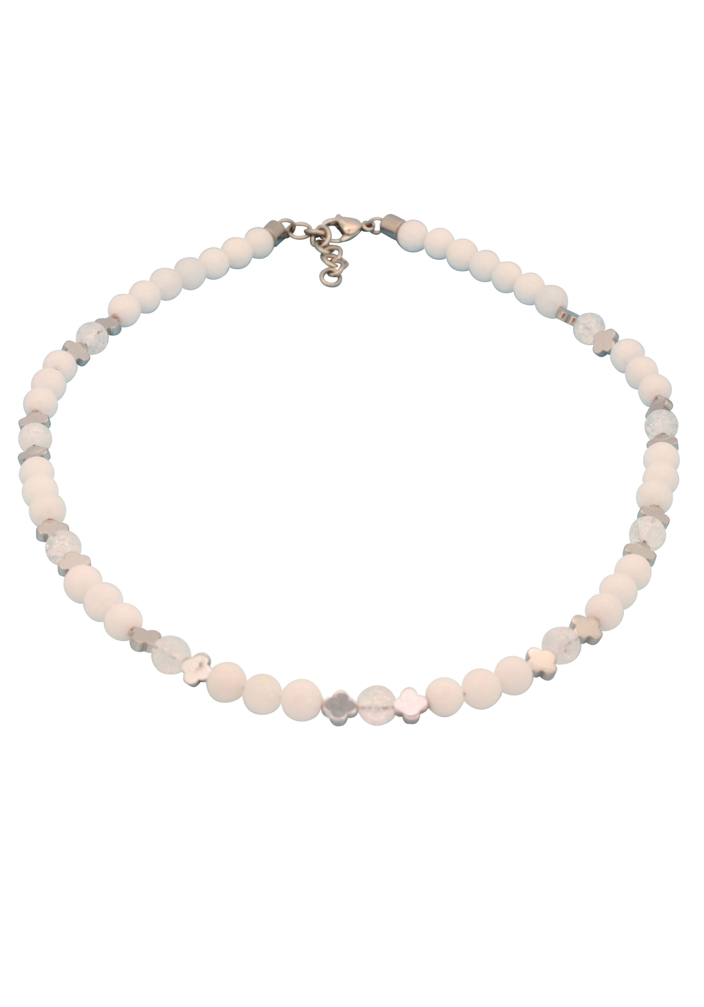 Image of Firetti Collier »Kleeblätter und Kugeln, Glanz«, mit Achaten, Bergkristallen und Hämatit, Made in Germany bei Ackermann Versand Schweiz