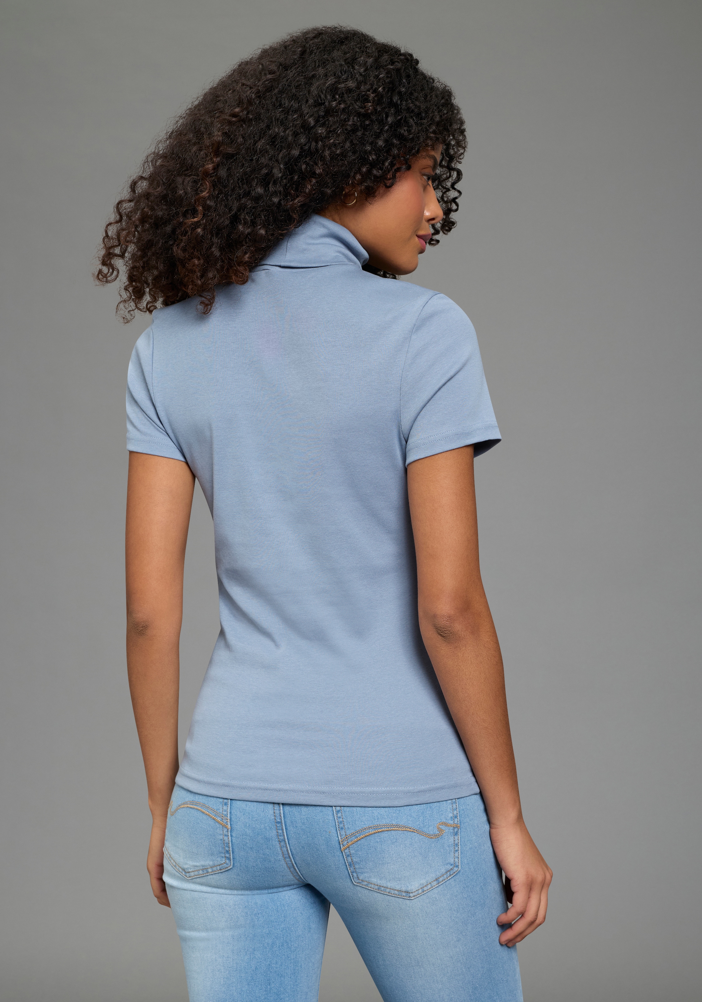 Flashlights T-shirt à col roulé 2er-Pack,  eng geschnitten,  aus elastischem Material,  im 2er-Pack