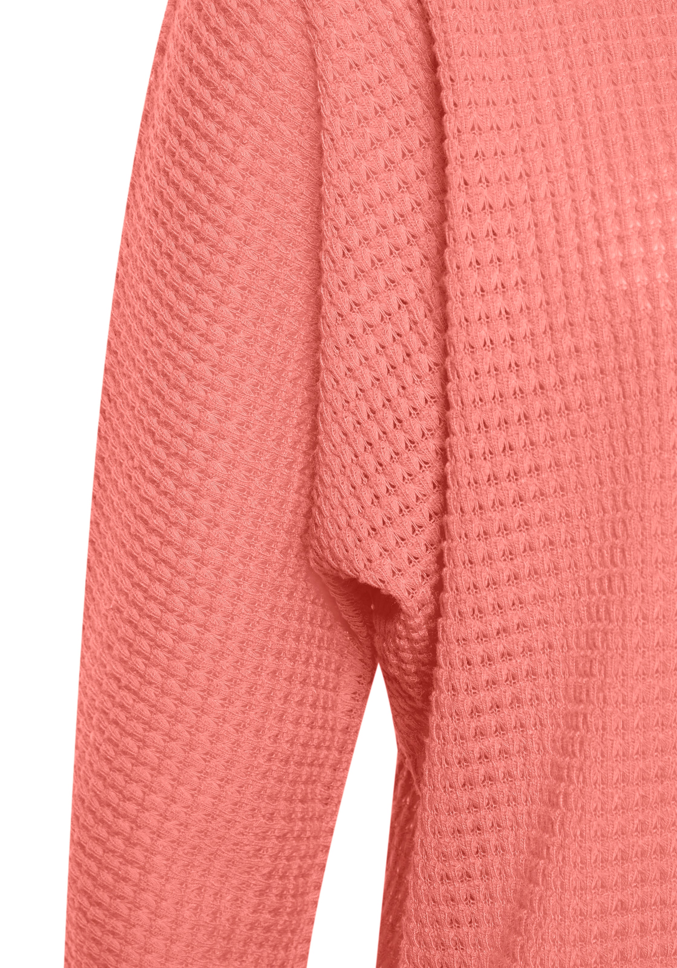 Vivance T-shirt à manches 3/4 »aus bügelfreiem Waffelstrick« aus bügelfreier Strickqualität