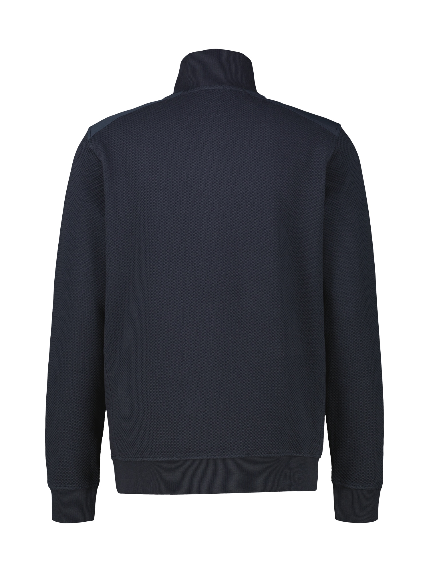 LERROS Sweatshirt »Struktur-Troyer in Grossen Grössen«
