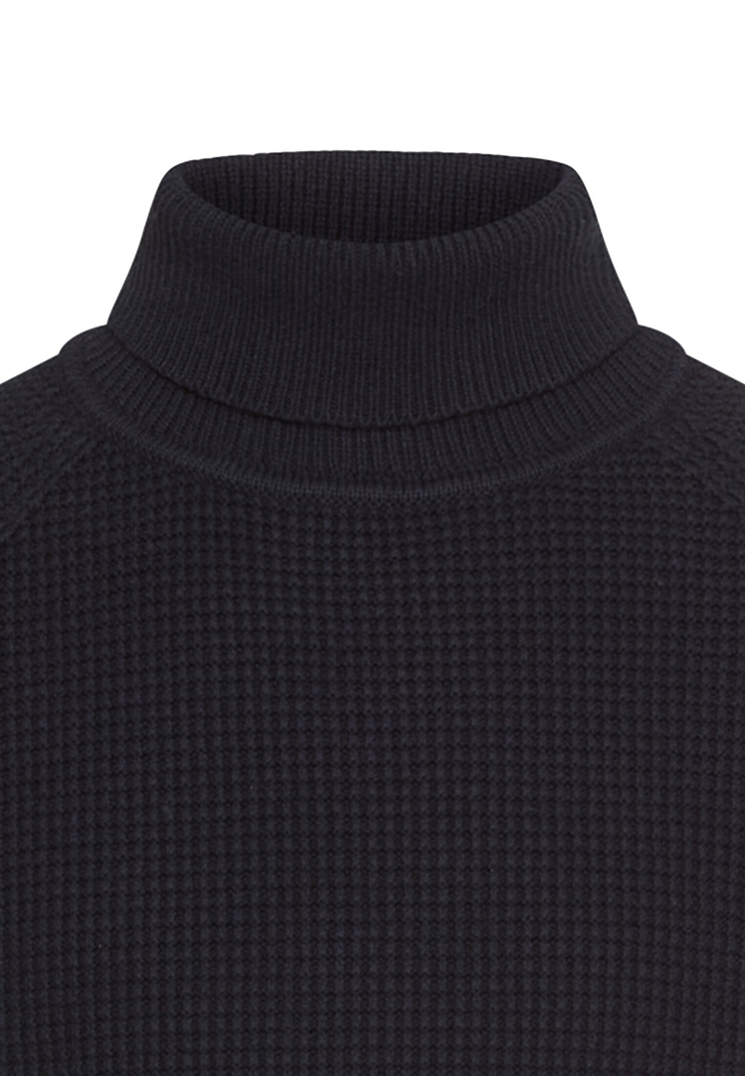 camel active Pull en tricot mit Logo Stickerei