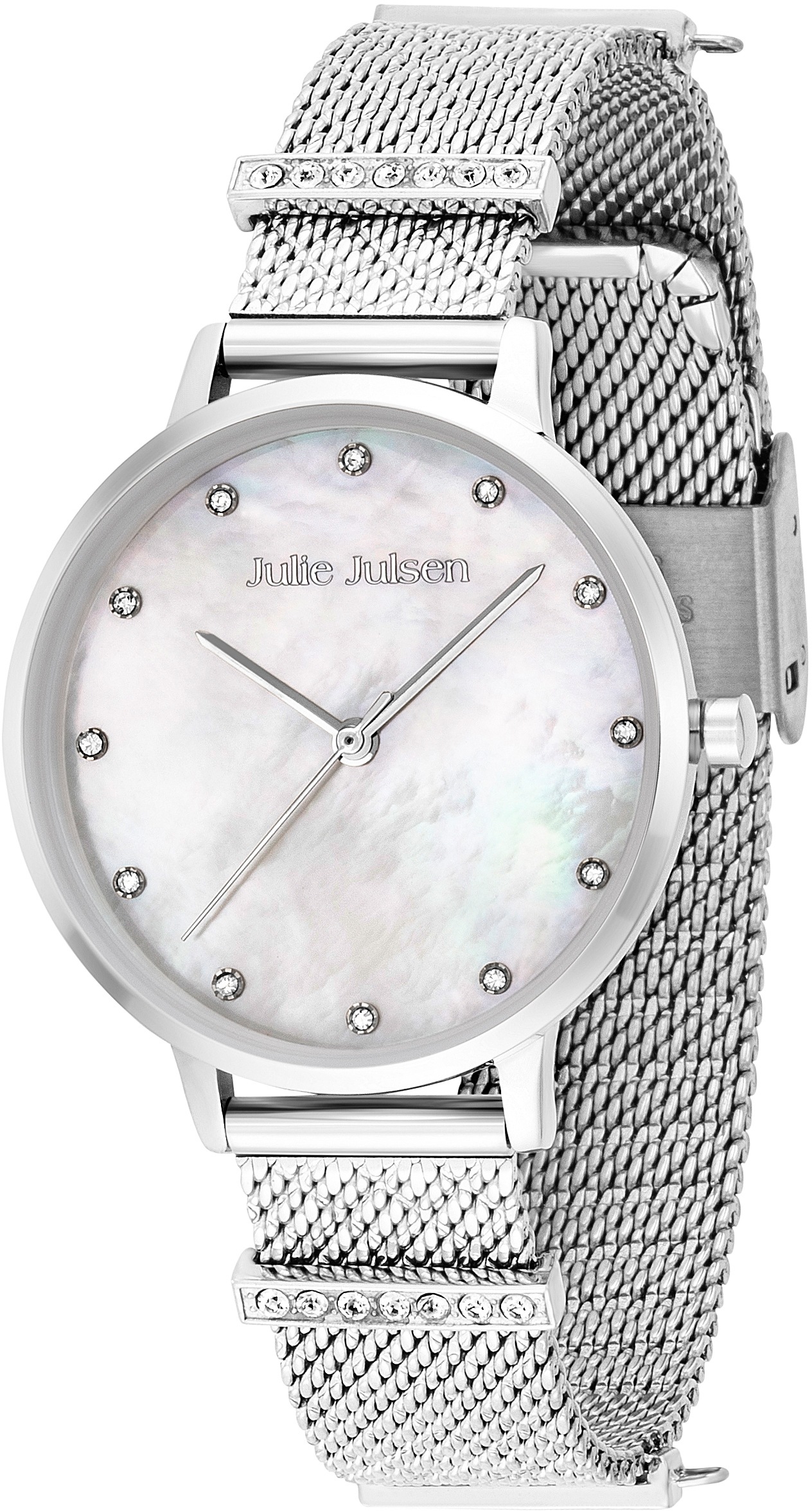 Image of Julie Julsen Quarzuhr »Charming Pearl Silver, JJW1231SME-34« bei Ackermann Versand Schweiz