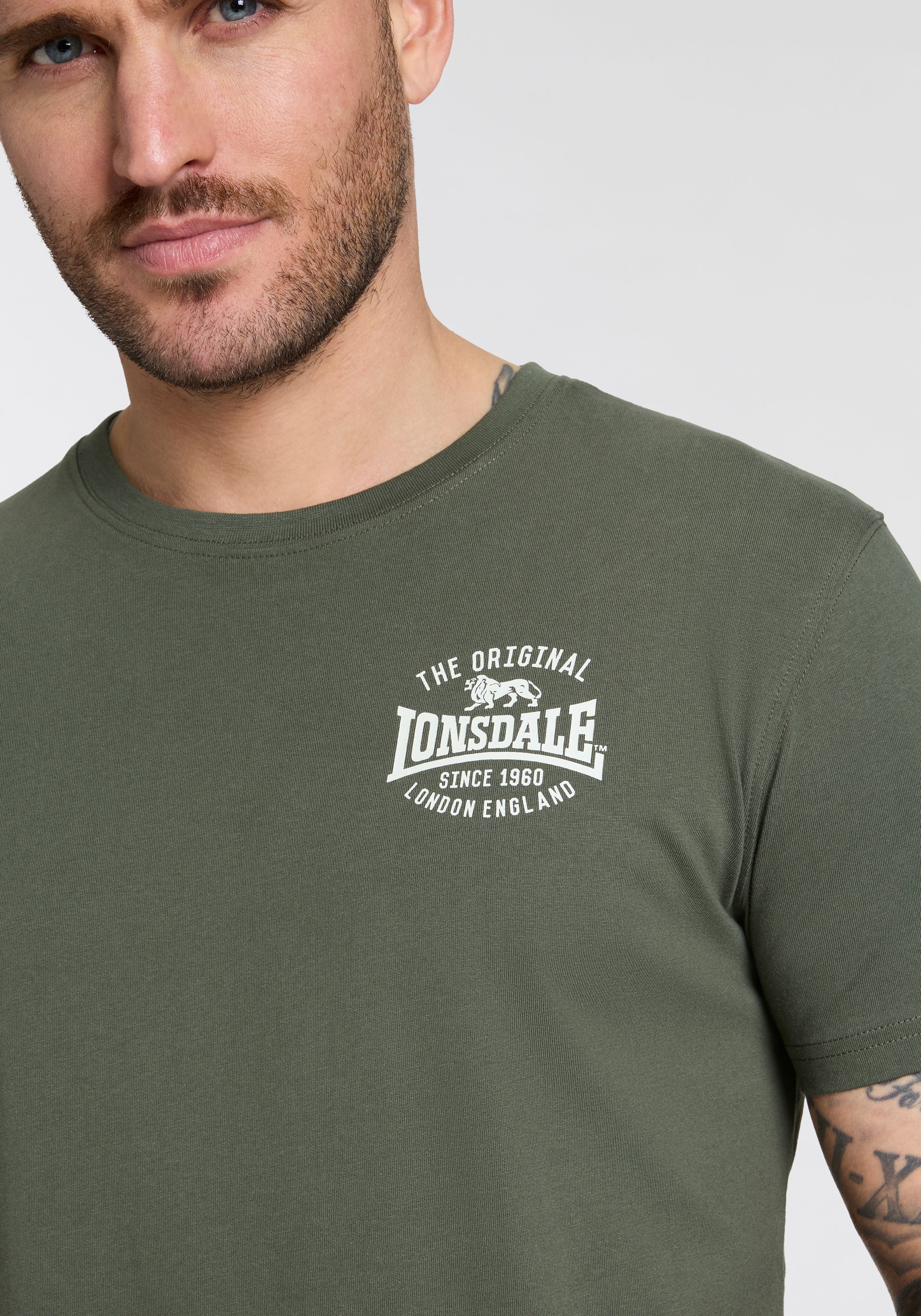 Lonsdale T-Shirt, (Packung, 2 tlg.), Doppelpack