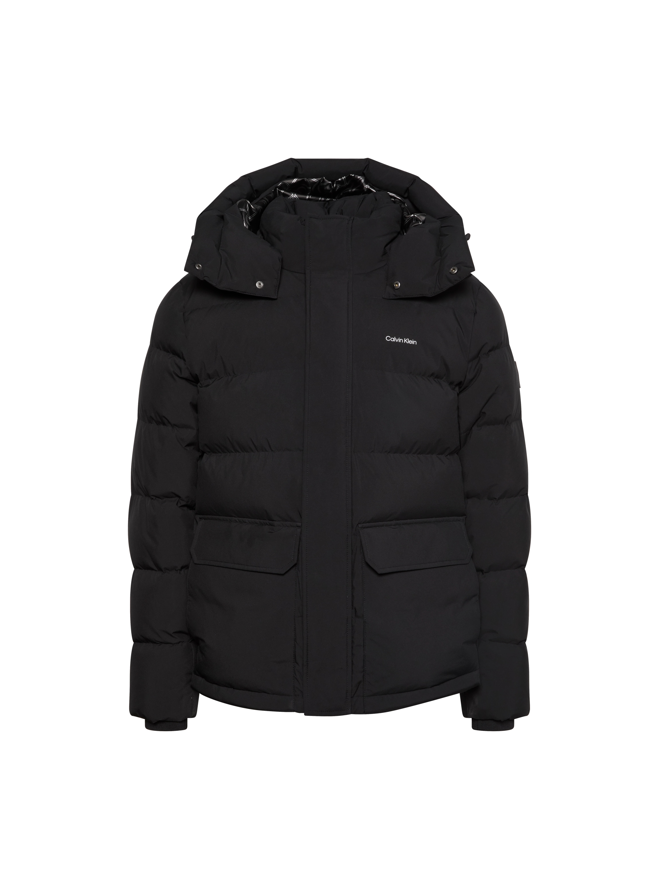 Calvin Klein Jeans Steppjacke »MATTE DOWN PUFFER« mit Kapuze Regular fit mit Kapuze