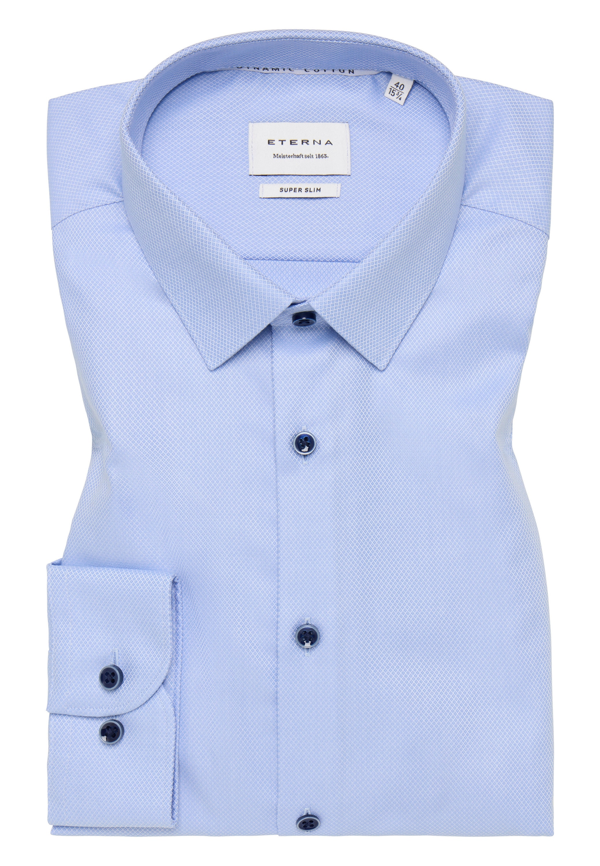 Eterna Langarmhemd »SUPER SLIM«, NON IRON (bügelfrei)