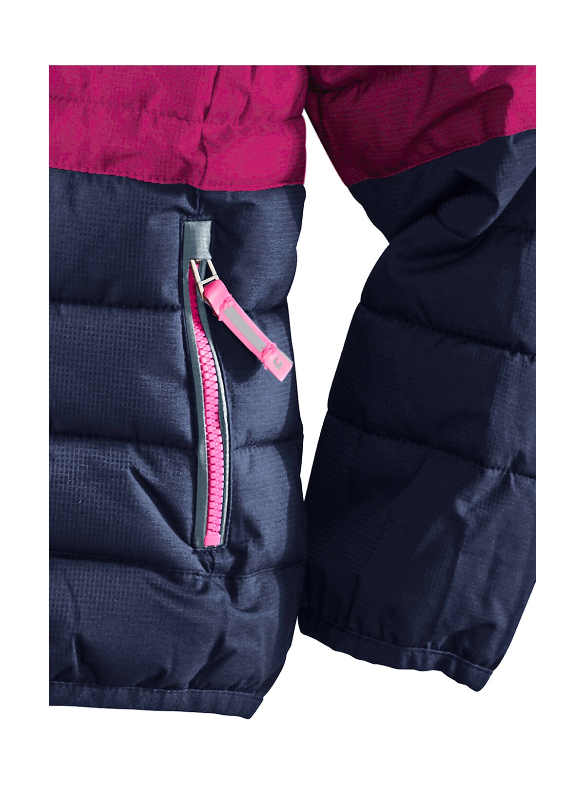 Killtec Steppjacke »Hipsy Mini«, Wasser- und windabweisende Steppjacke im Colourblock-Design