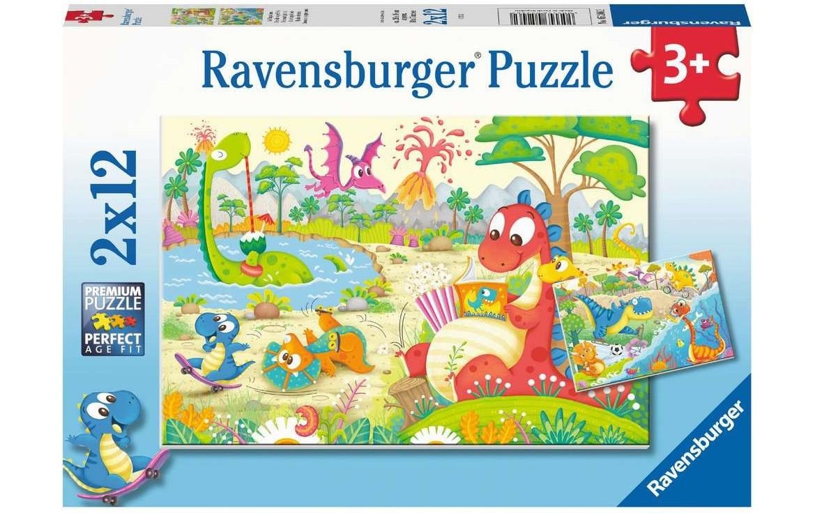 Ravensburger Puzzle »Puzzle Lieblingsdinos«, (12 tlg.)