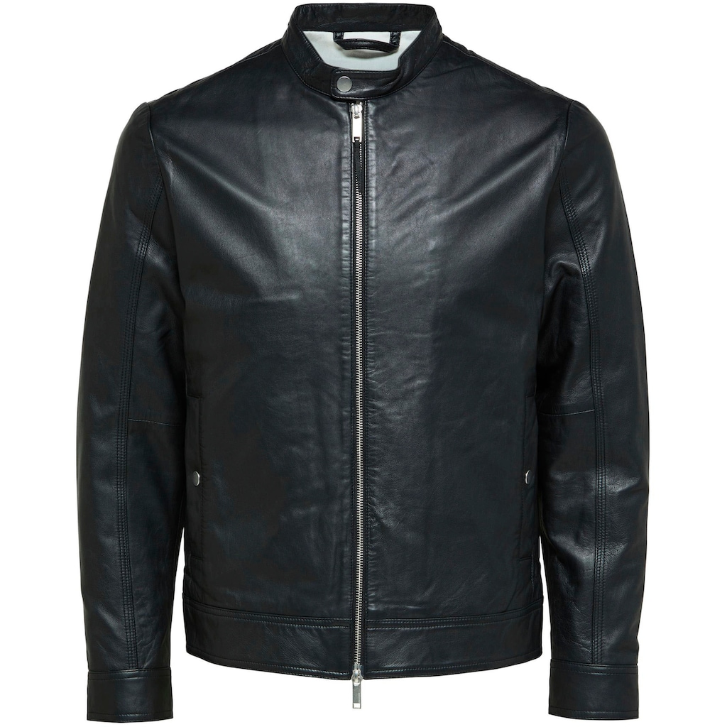 SELECTED HOMME Lederjacke »ARCHIVE CLASSIC LEATHER JKT«