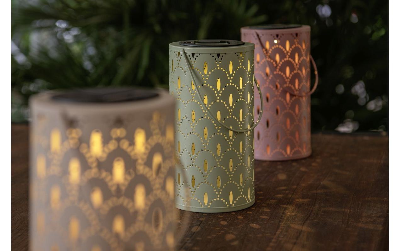 STT LED Solarleuchte »Solar Ornament Lantern« Warmweiss