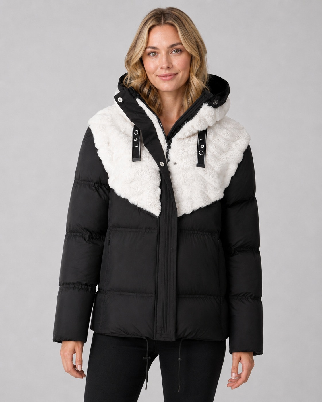 Image of LPO Winterjacke "Patricia" mit Kapuze auch in Grossen Grössen