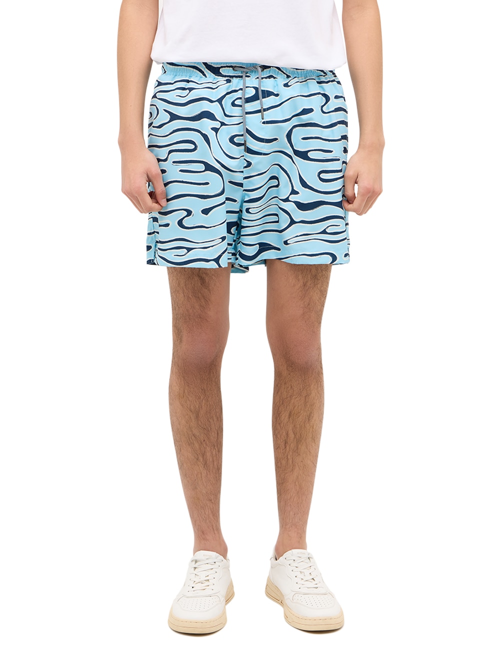 Image of MUSTANG Shorts "Style Oceanside" Sommerhose bedruckt mit Allover-Print