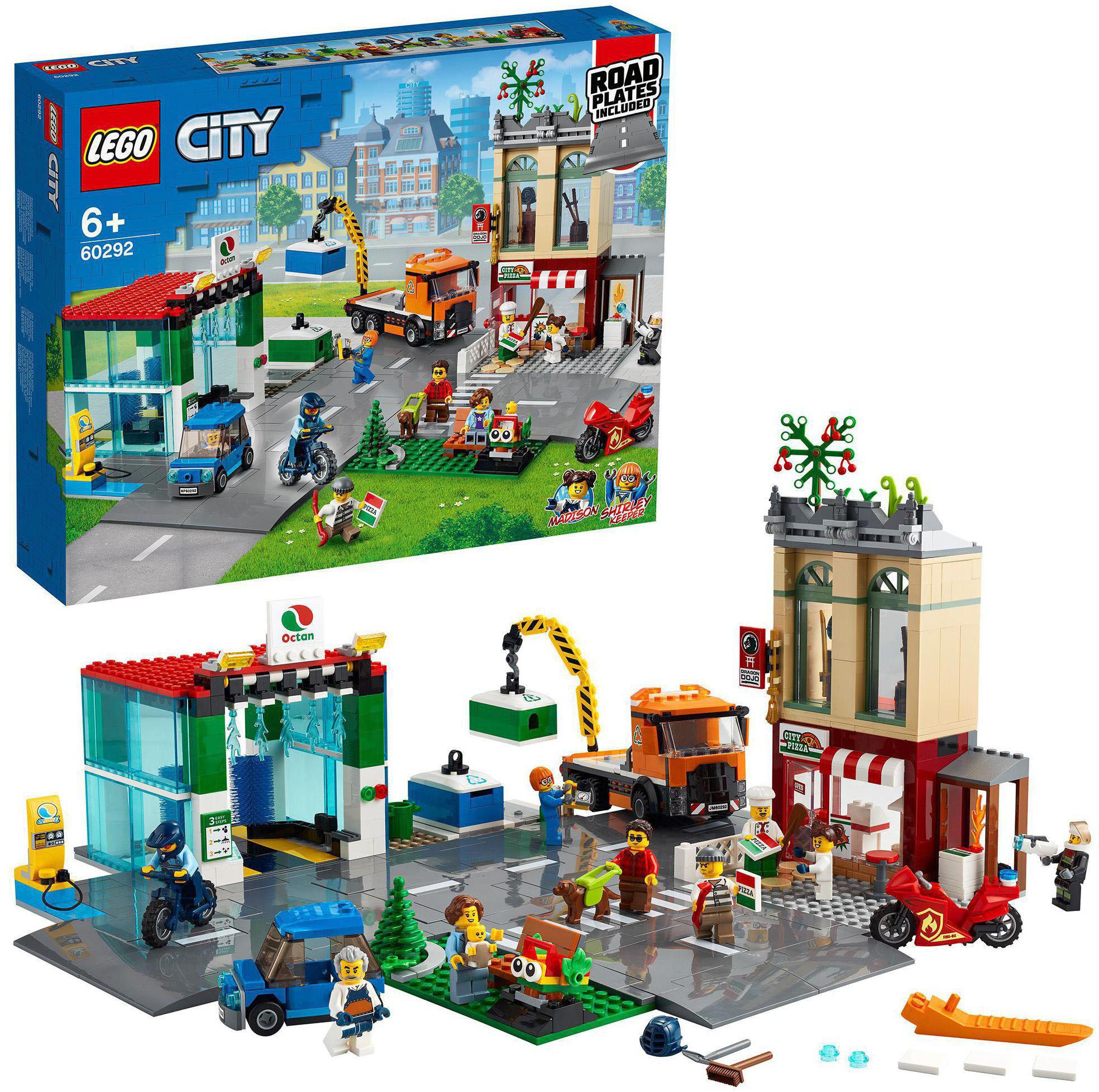 Image of LEGO® Konstruktionsspielsteine »Stadtzentrum (60292), LEGO® City Community«, (790 St.), Made in Europe bei Ackermann Versand Schweiz